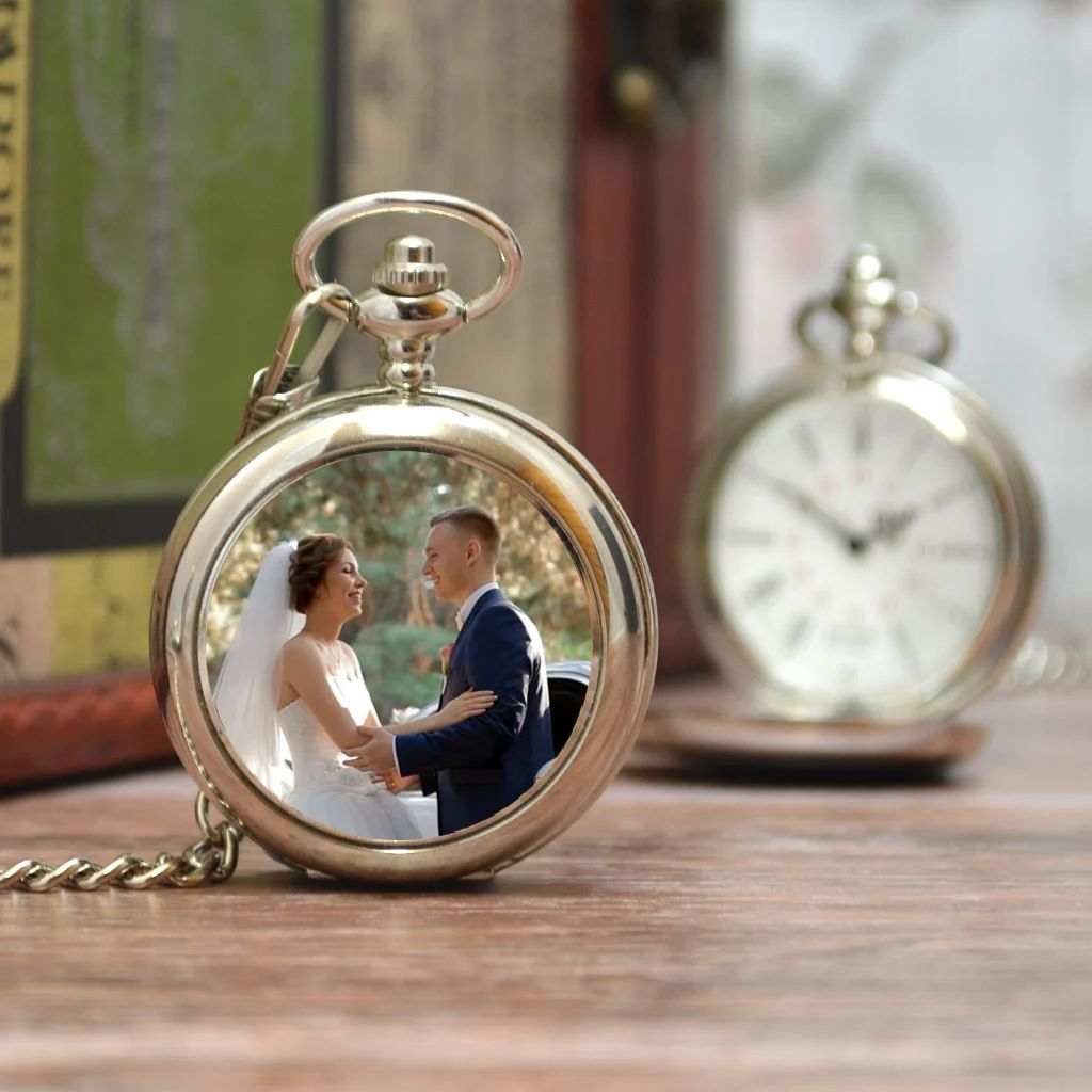 Engraved Pocket Watch: A Timeless 15th Anniversary Gift for Him