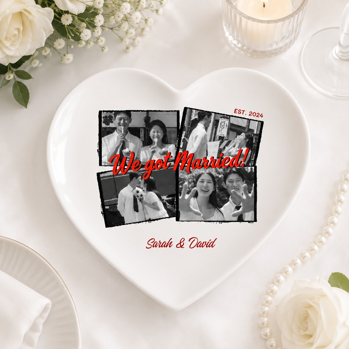 Photo Keepsake Print Dish: A Stunning 15th Anniversary