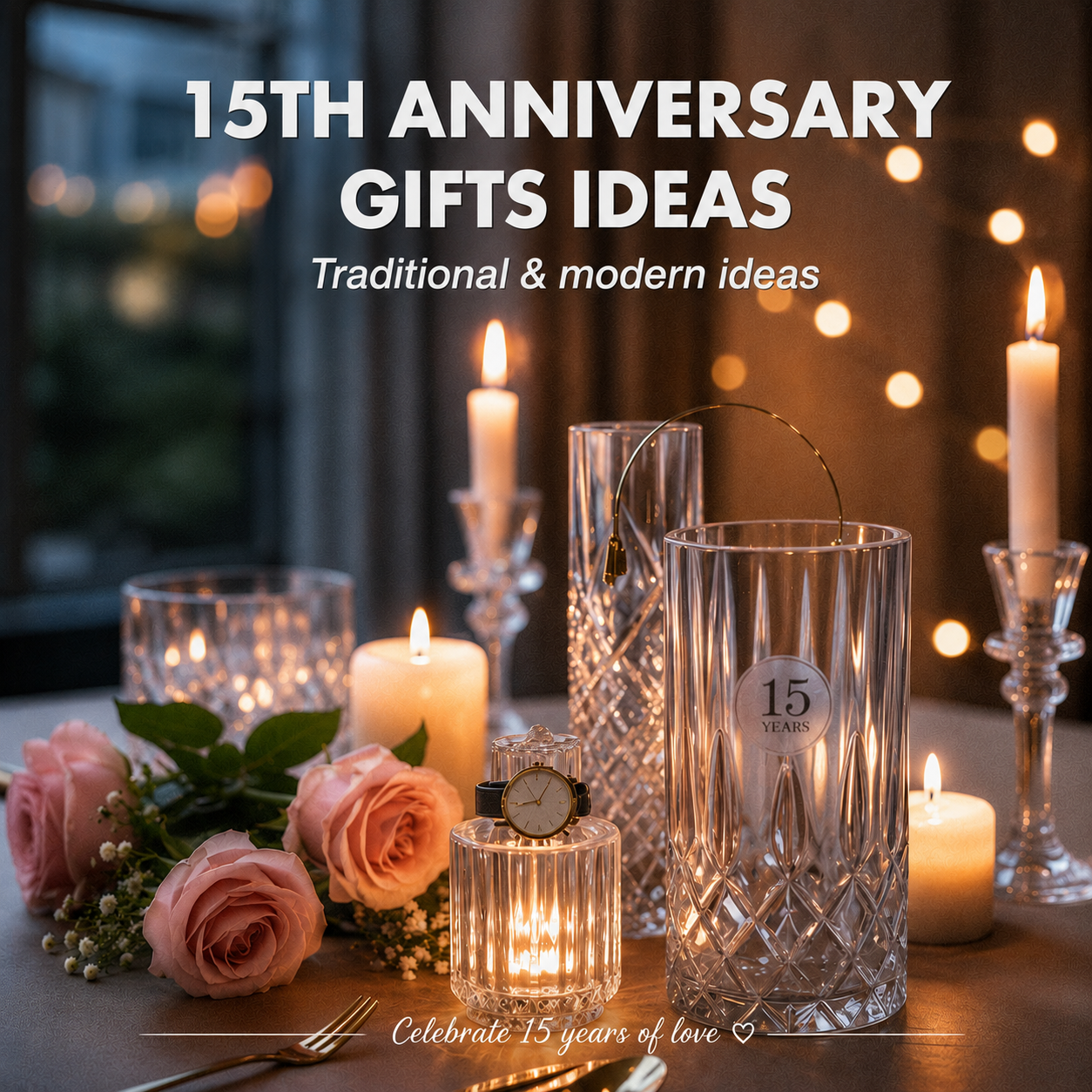 Tips for Choosing the Perfect 15th Wedding Anniversary Gift