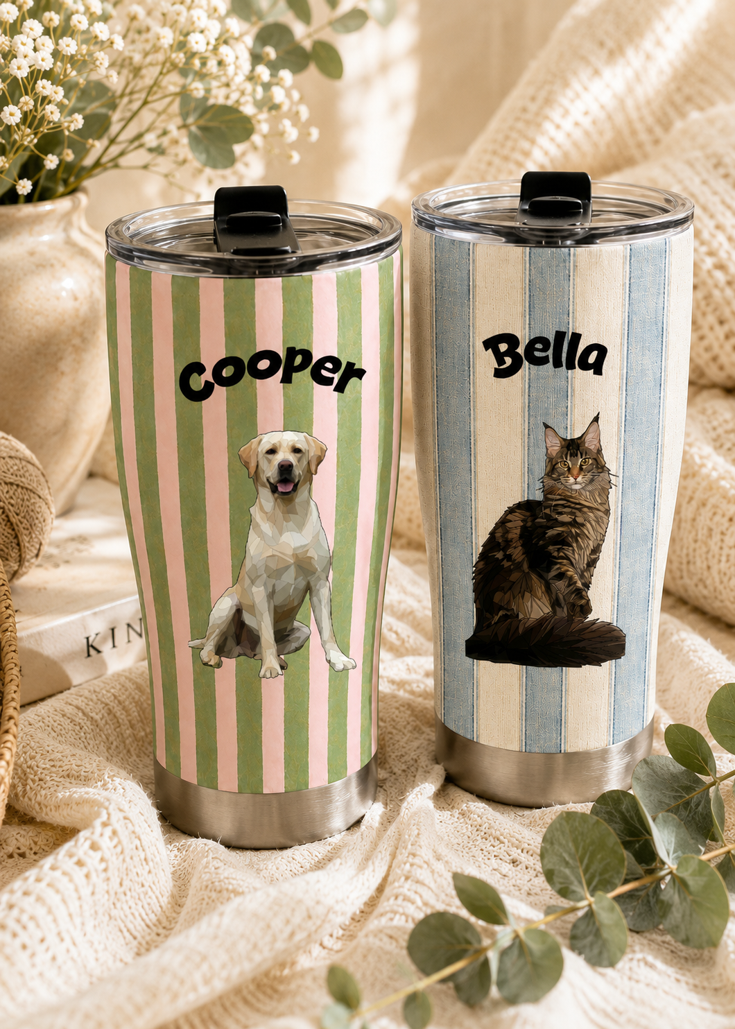 Custom Pet Photo Tumbler