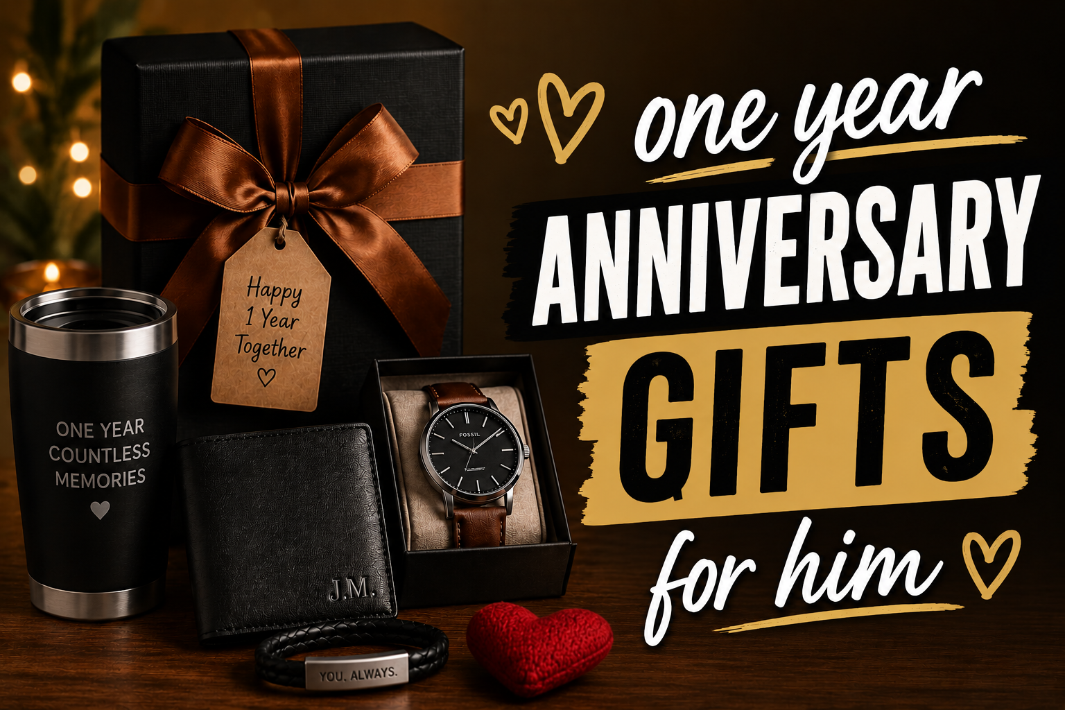 First Anniversary Gifts For Him From Traditional To Modern