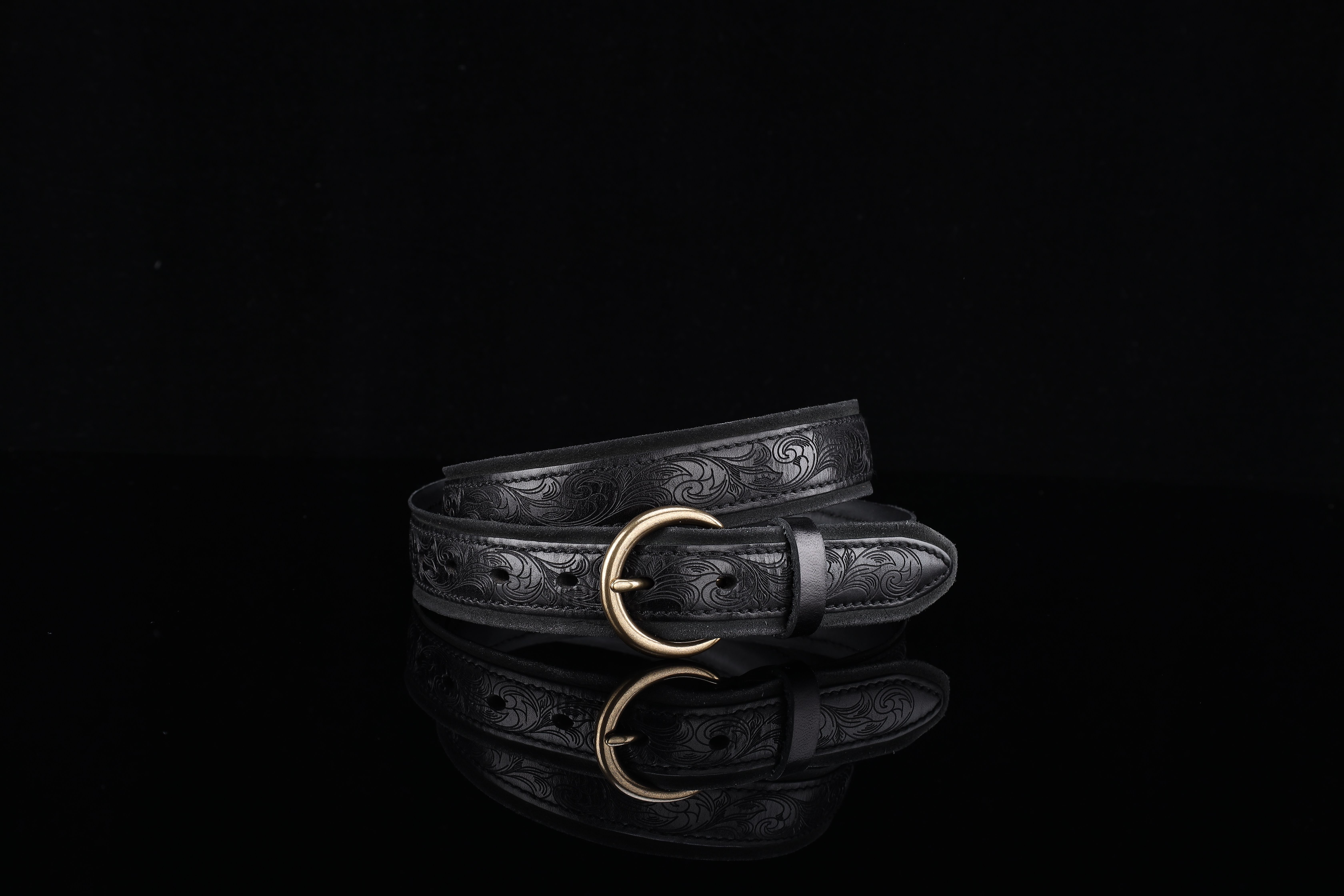 Men's belt detail