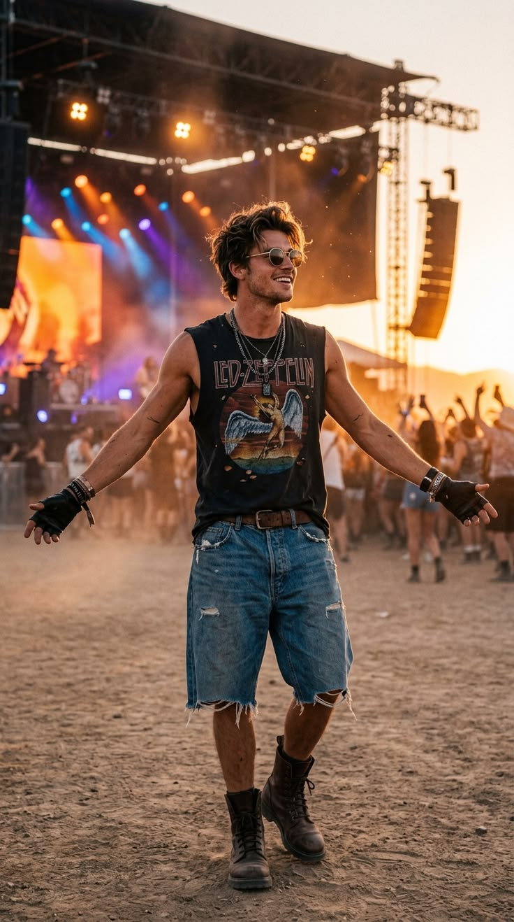 Top Summer Rock Concert Outfit Ideas