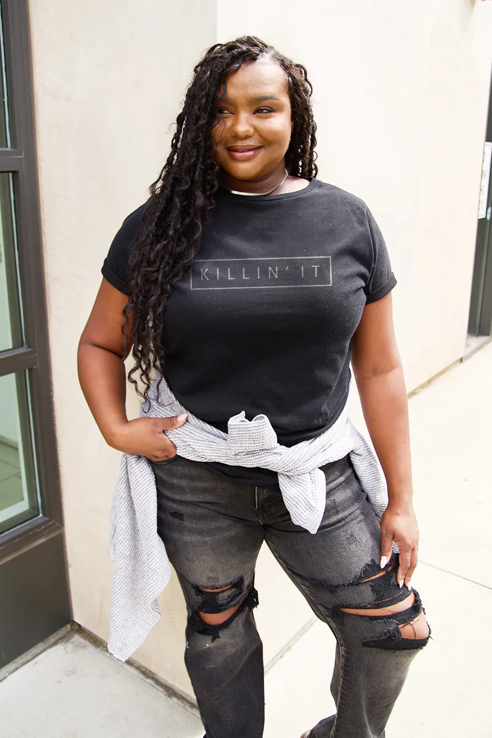 Simply Love Full Size Killin'It Short Sleeve T-Shirt