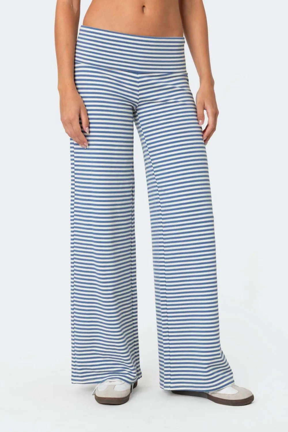 Striped Wide Leg Pants