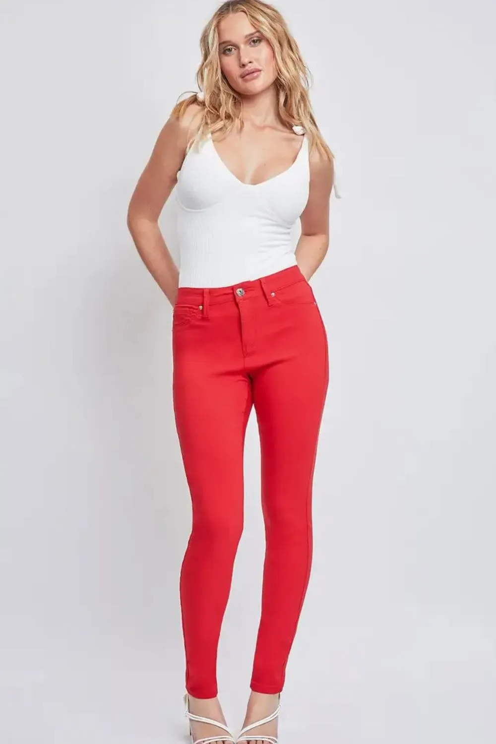 Ymi Jeanswear Full Size Hyperstretch Mid-Rise Skinny Jeans