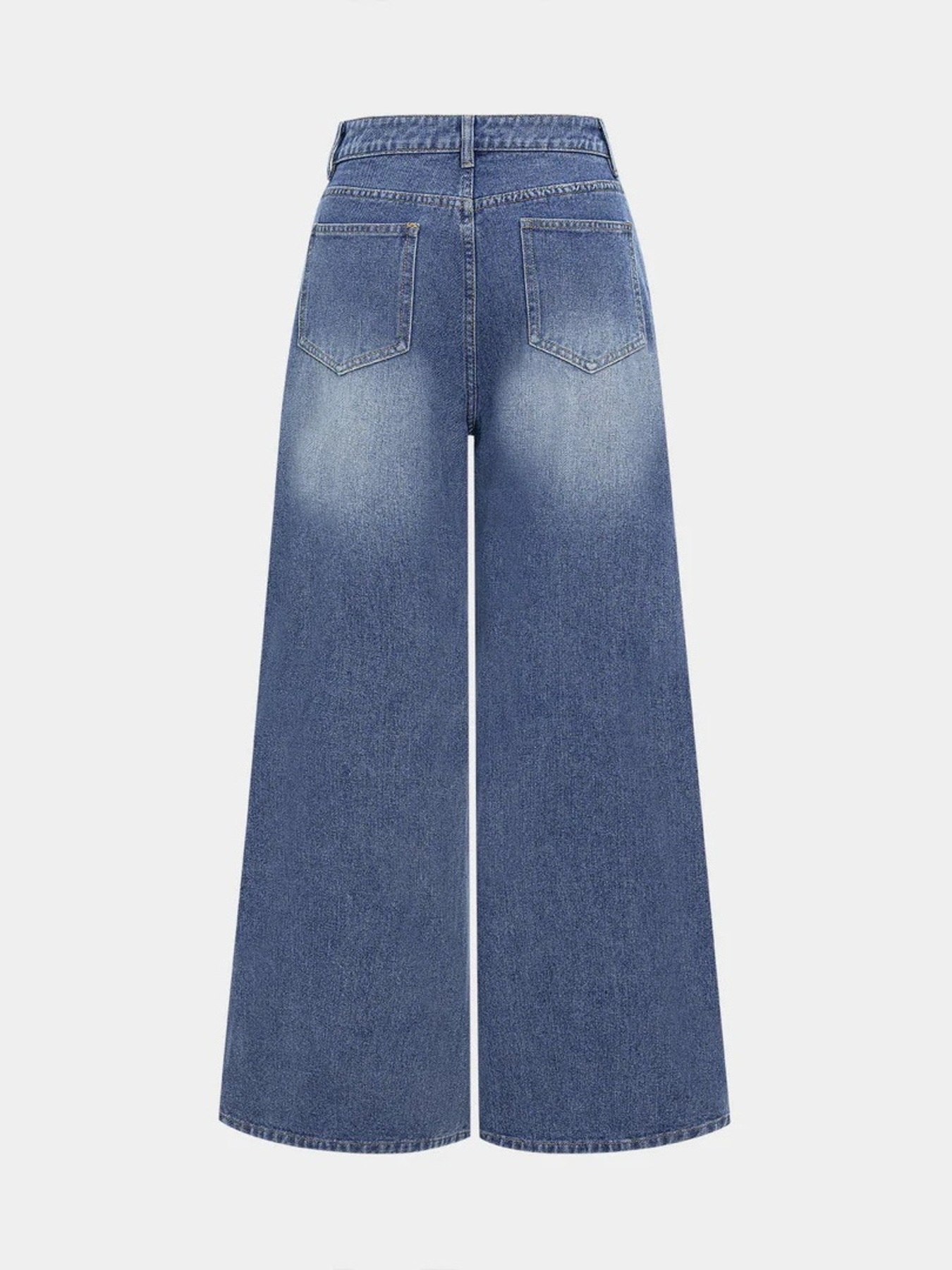 High Waist Wide Leg Jeans secondary