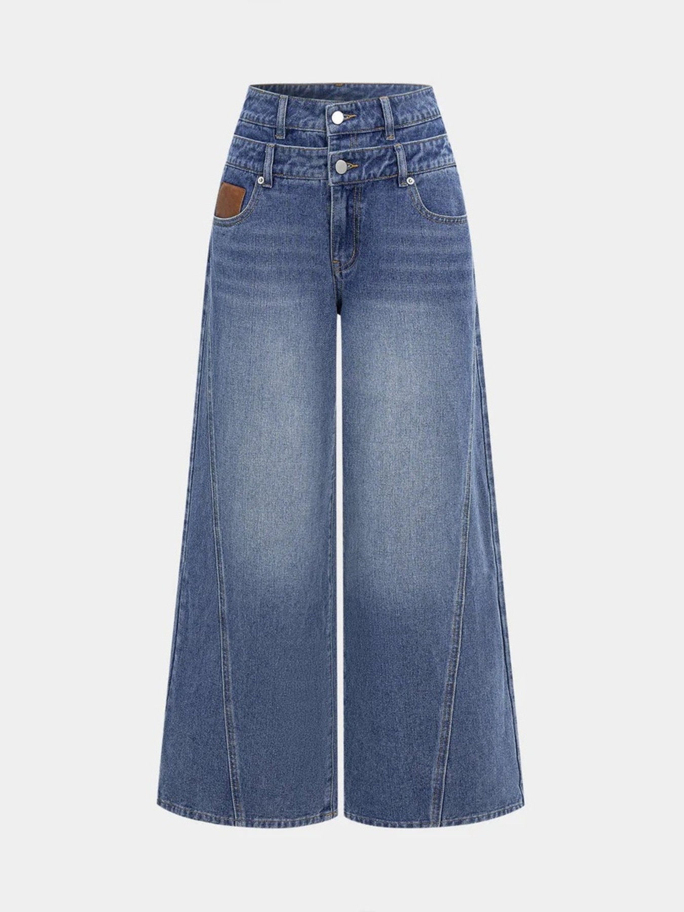 High Waist Wide Leg Jeans