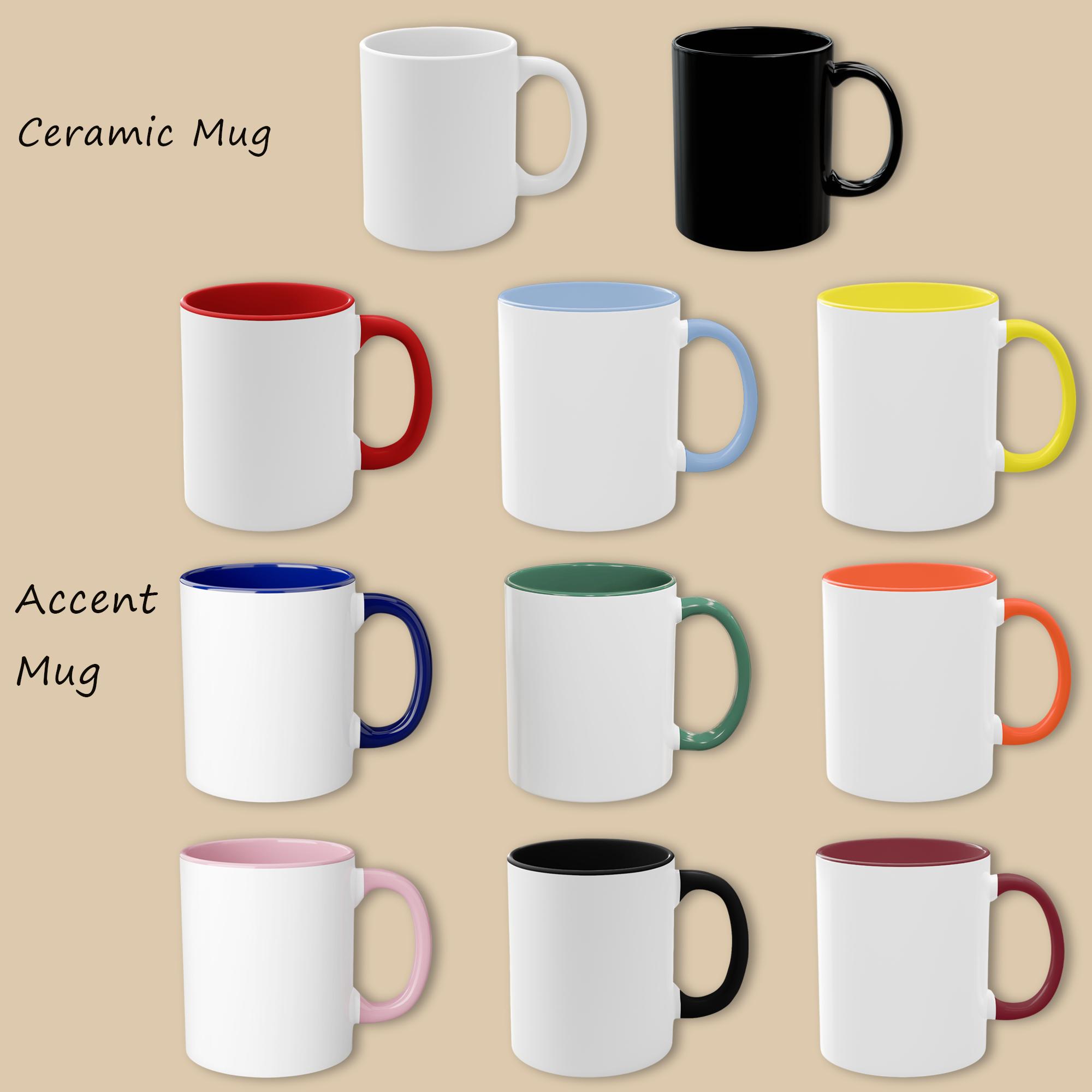 [Flash Deal] BojjiArtist Personalized Boy Mom Name & Year Mug – Custom Coquette Bow Aesthetic Coffee Cup, Custom Established Year Gift, Whimsical Blue Ribbon Ceramic Cup 3