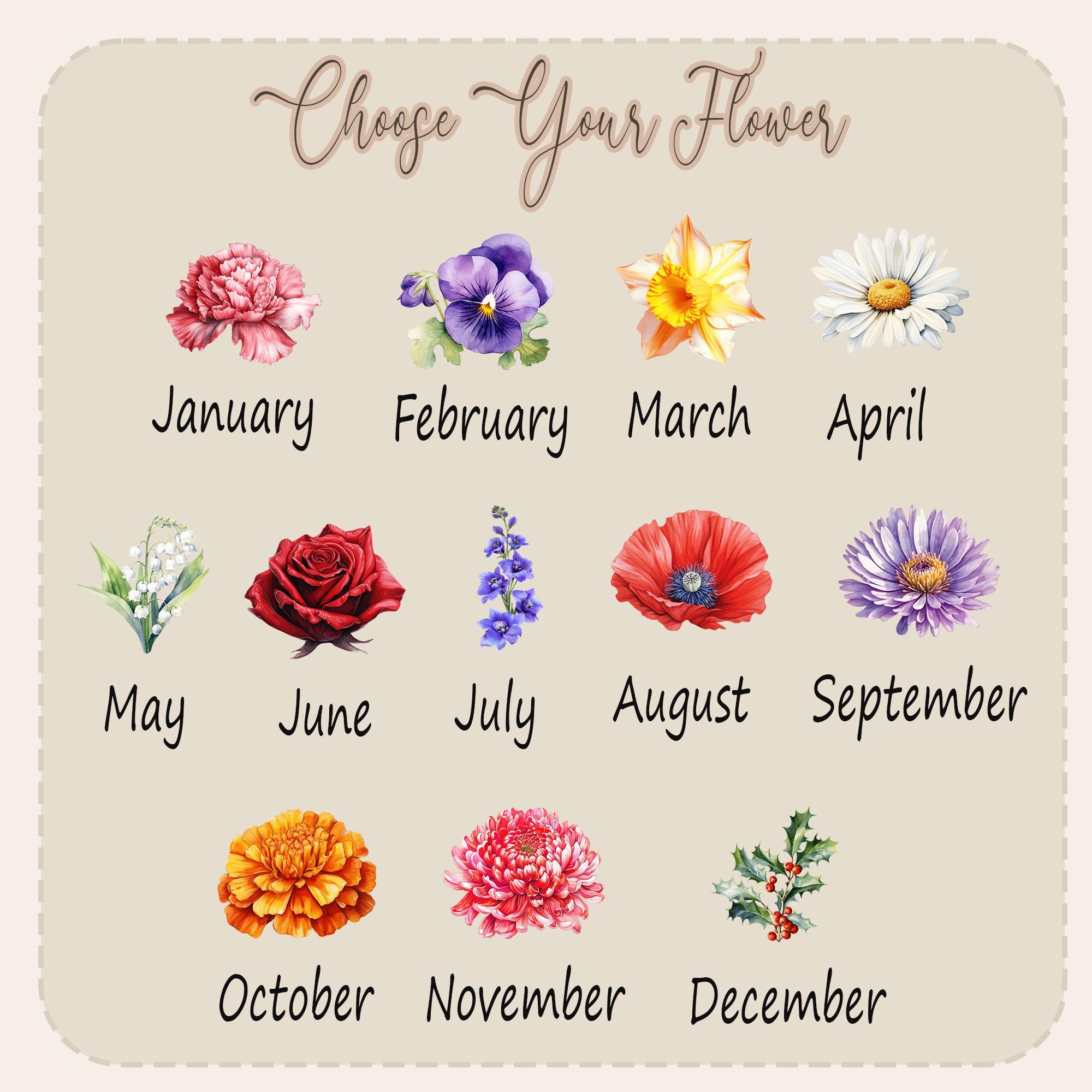Personalized Granddaughter Floral Coffee Mug, Custom Name To My Granddaughter Gift, Sentimental Grandma to Granddaughter Mug, Birth Month Flower Ceramic Cup 2