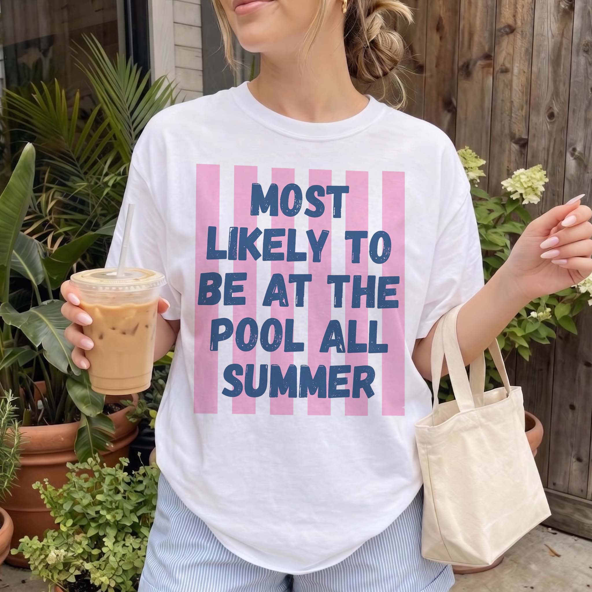 BojjiArtist Personalized Most Likely To Summer T-Shirts, Custom Last Day of School Teacher Tee, Custom Text Graphic Tee, Unique Gift for Teens, Matching Teacher Team Outfit 4