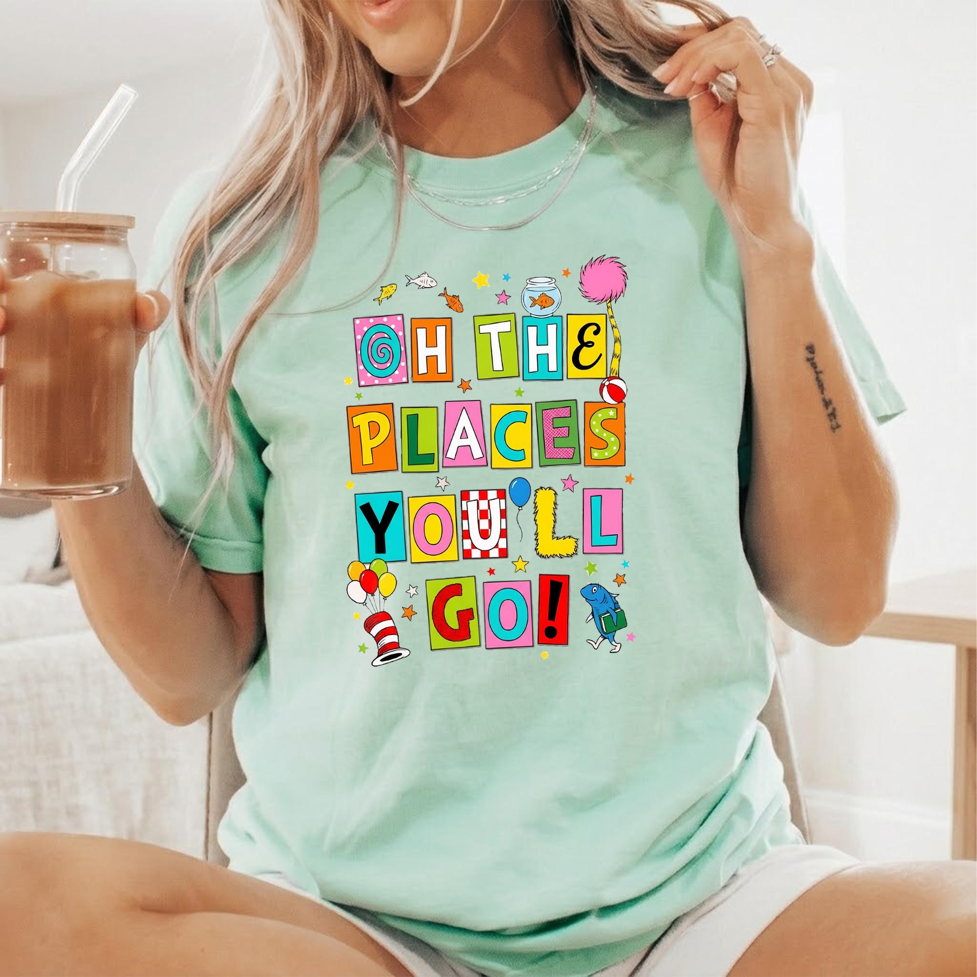 Teacher Shirt Motivational Reading Tee Back To School Teacher T Shirt Elementary School Literacy Week Graphic Tee Classroom Teacher Gift For Women 2