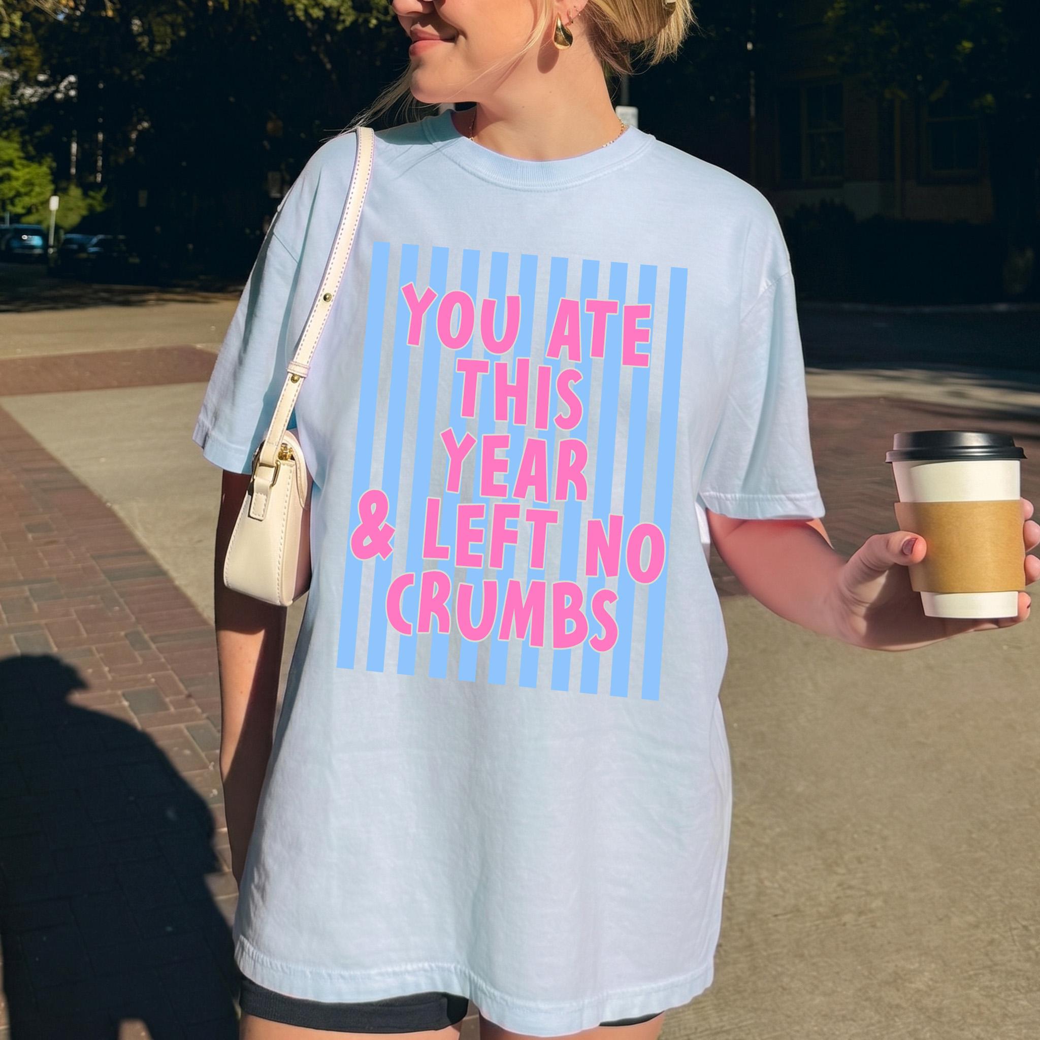 Women's Round Neck Ribbed Soft Fit Premium Cotton T-Shirt - "This Class Was Straight Fire No Cap" Funny Slang Graphic, Preppy Retro Vibrant Multicolor, End-of-Year Teacher Appreciation Gift 2