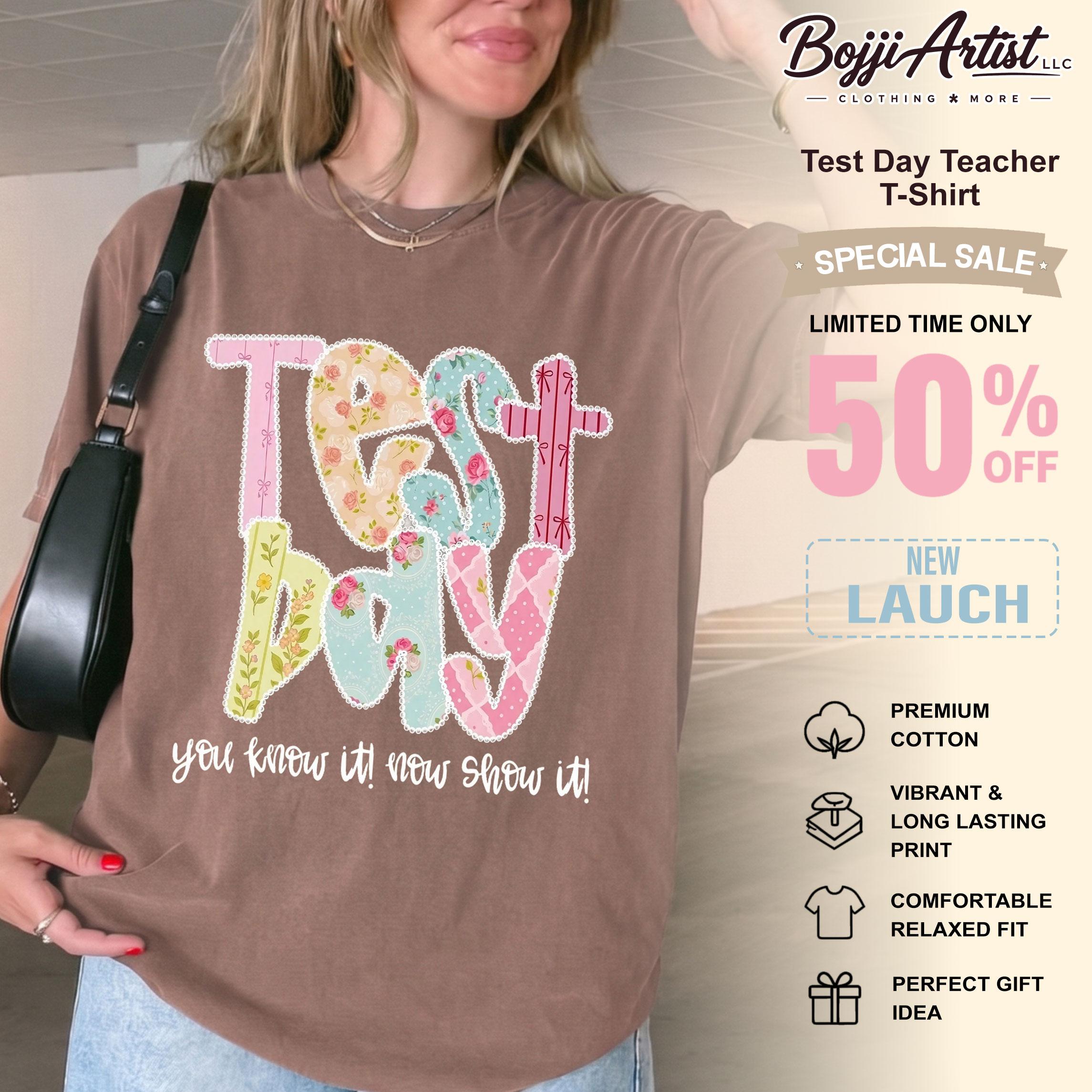 Women's Oversized Round Neck Graphic T-Shirt - Garment-Dyed, Roomy, Color-Mixed, Stylish Streetwear Top, Cotton Blend, Purple Lavender Patchwork Floral, Vintage Baggy Fit, Preppy Coquette Aesthetic, School Exam Day Casual Comfy, Garment-Dyed Women 3