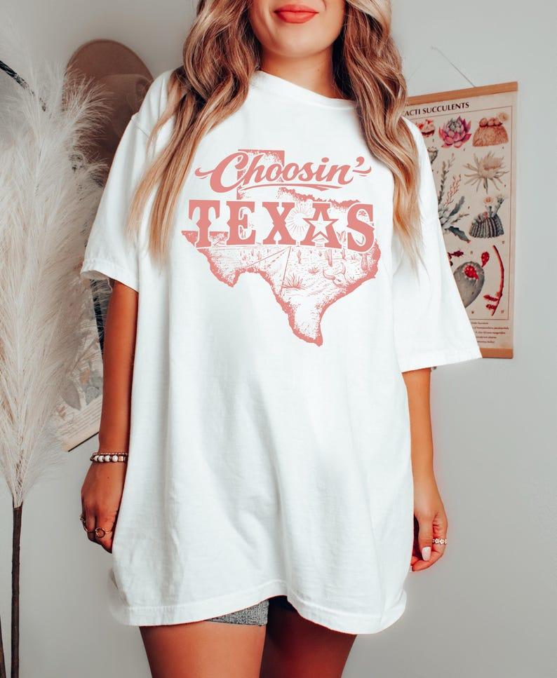 Women's Vintage Ribbed Wrap Short-Sleeve Cotton Shirt - Soft Breathable Fabric, Casual Style, Texas State Pride Western Cowgirl Clothes, Retro Southern Aesthetic, Premium Graphic Streetwear Apparel, Country Music Concert Gift 4