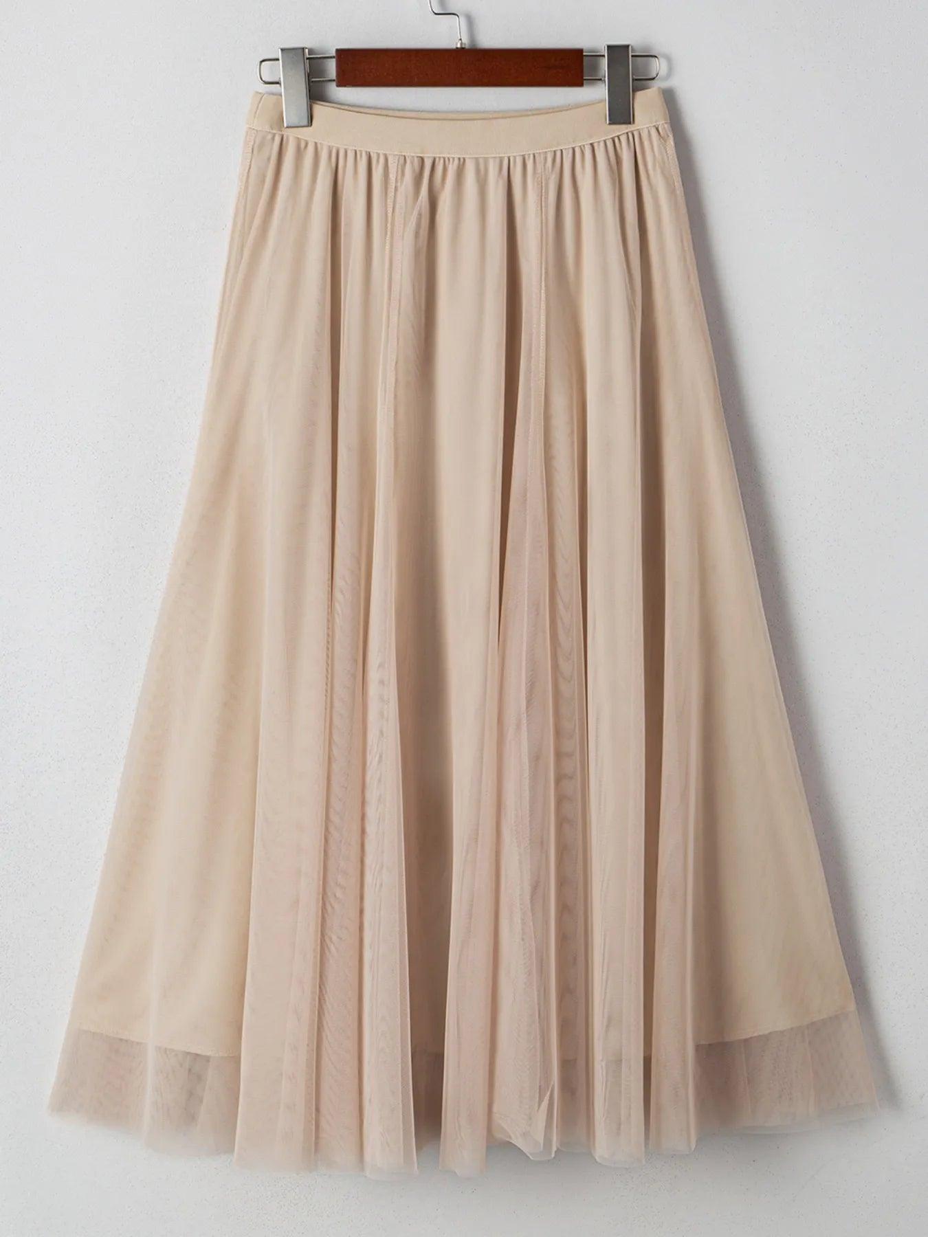 High-Waisted Midi Skirt 4