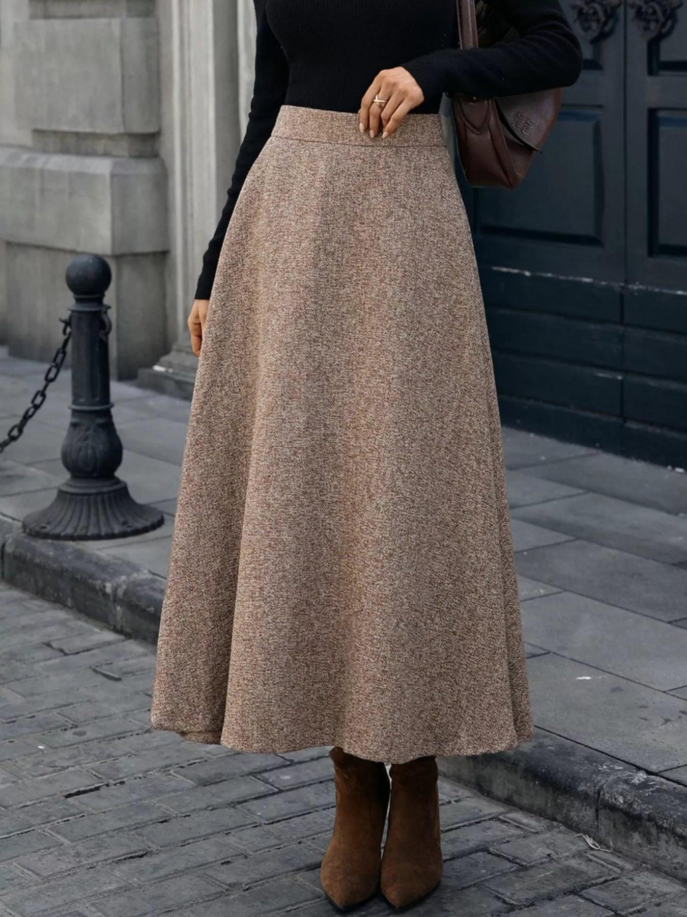 A-Line Midi Skirt 3