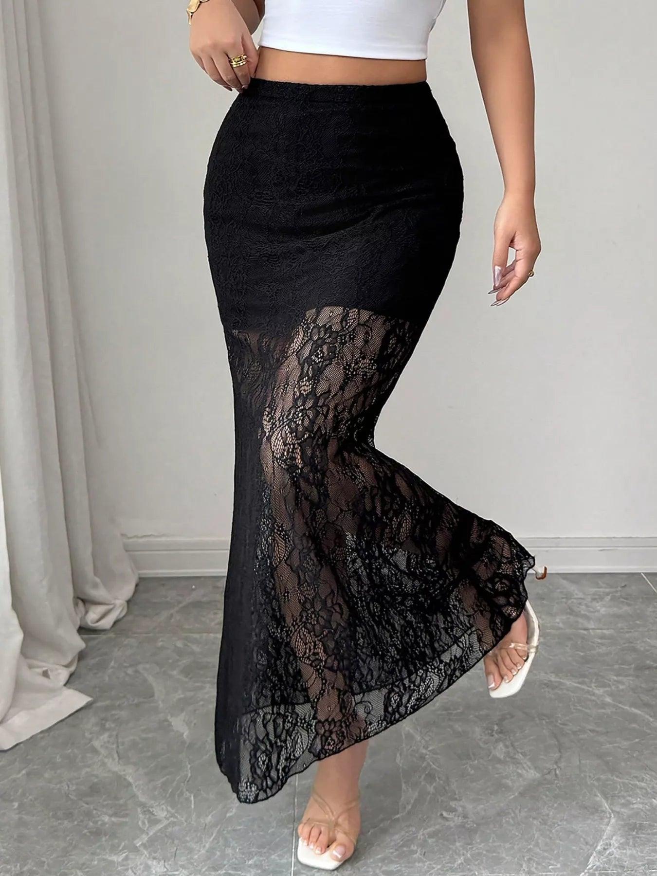 Lace Maxi Skirt 2