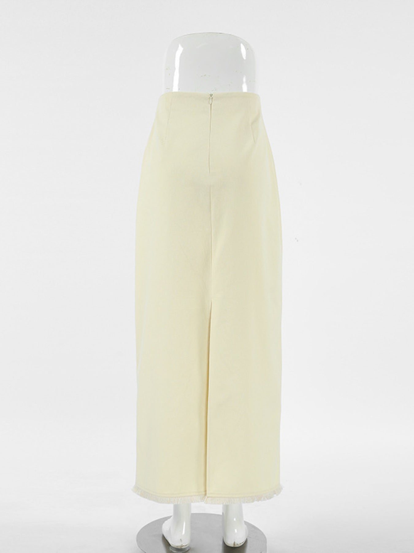 Slit Midi Skirt 4