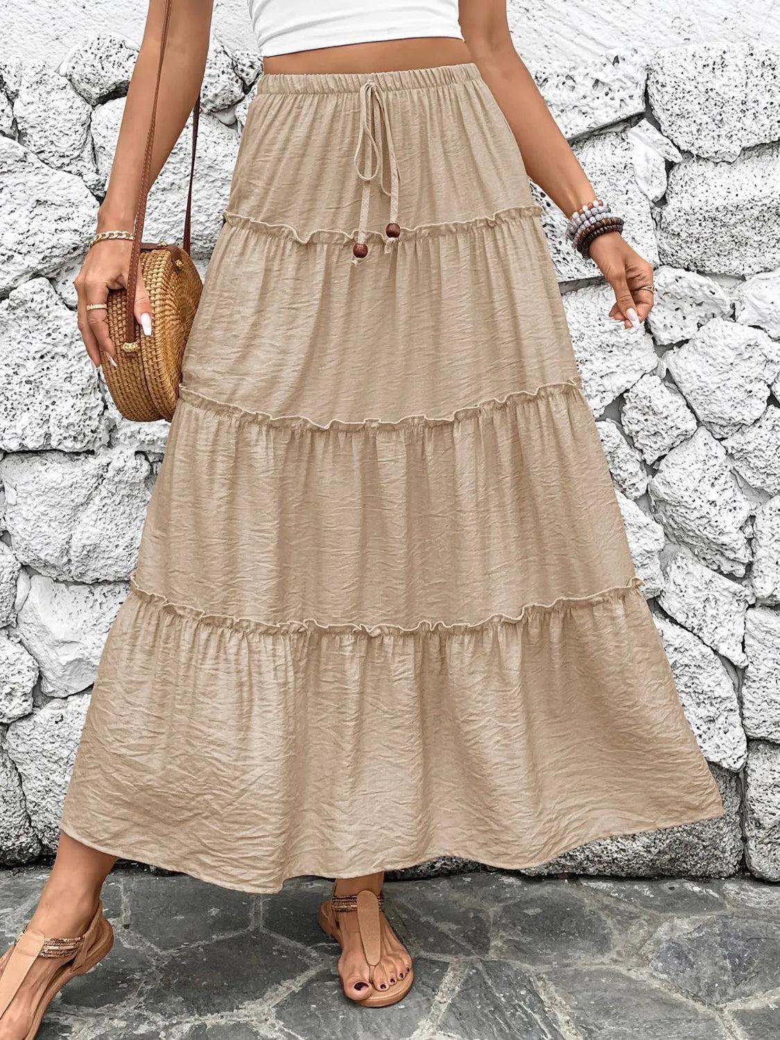 Frill Tiered Skirt 2