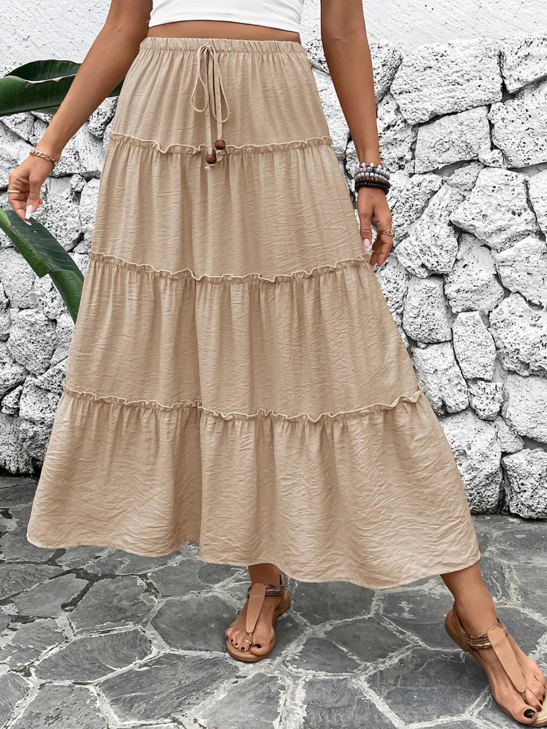 Frill Tiered Skirt 4