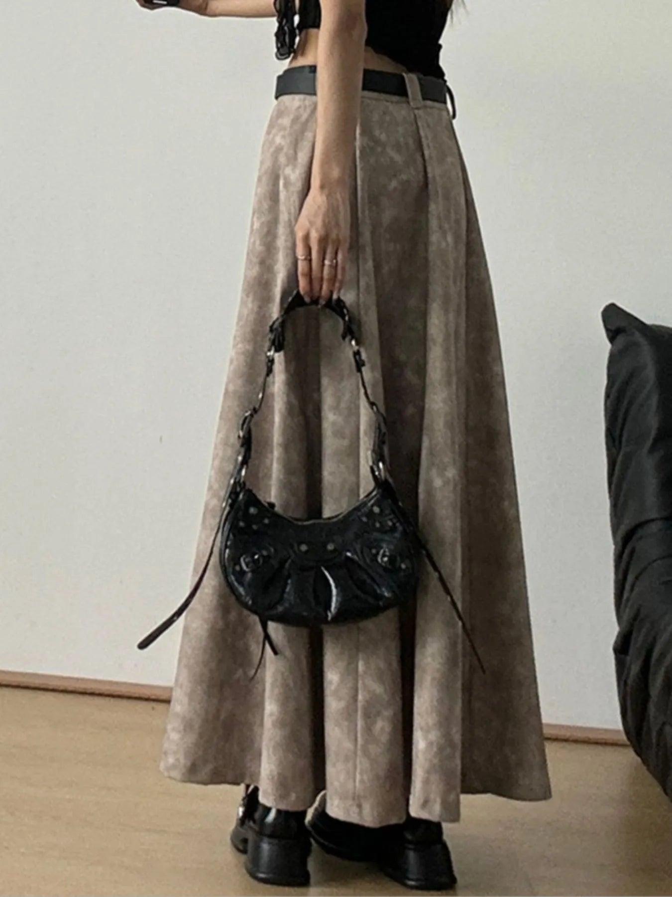 A-Line Maxi Skirt 4