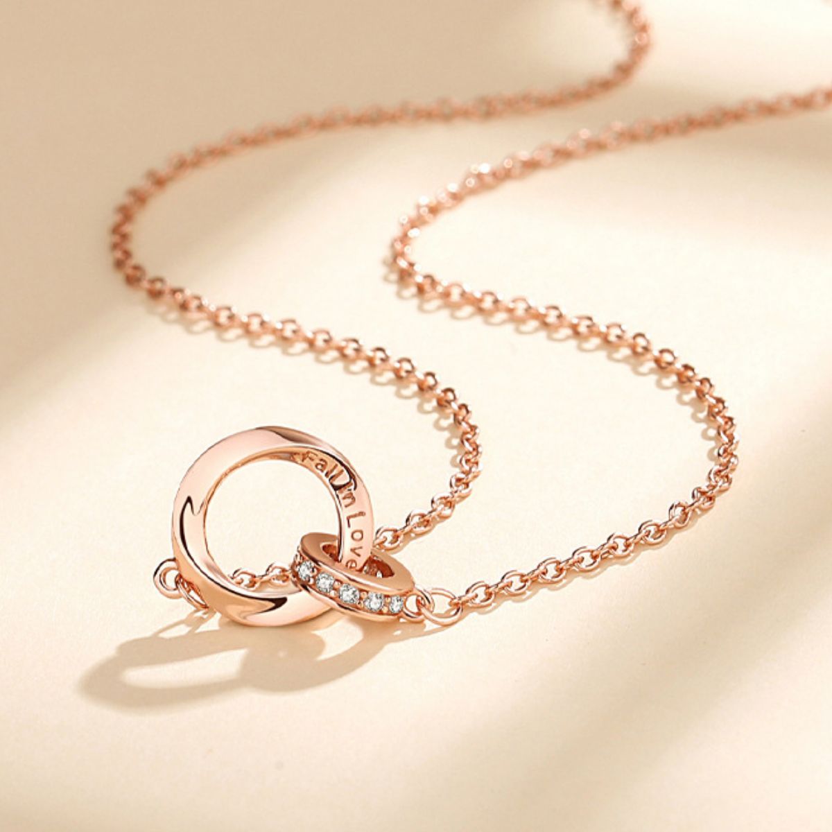 18K Rose Gold-Plated 925 Sterling Silver Necklace 4