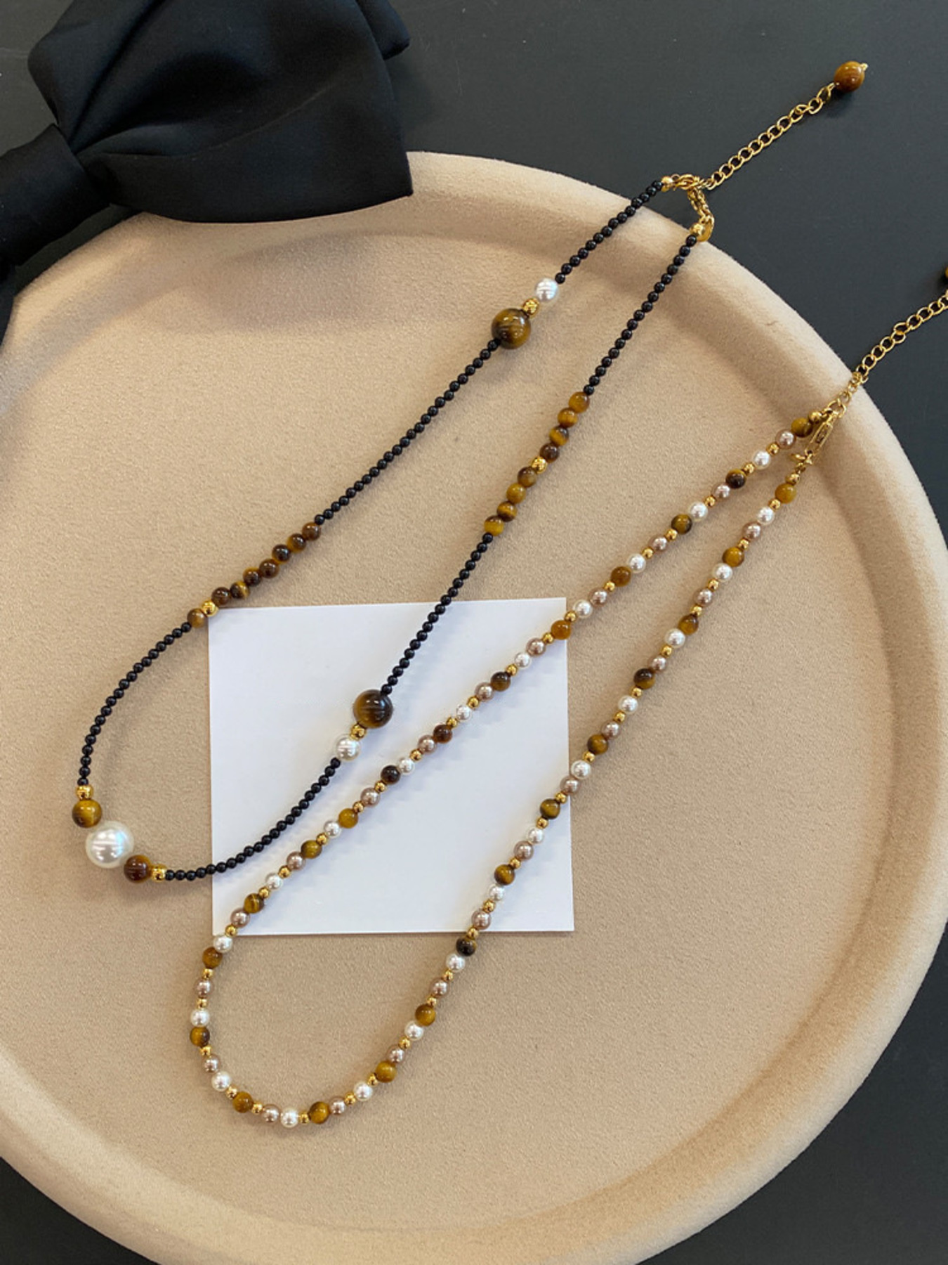 Tiger Eye Adjustable Necklace 2