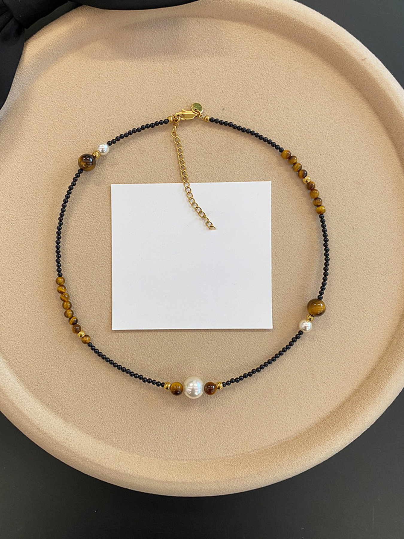 Tiger Eye Adjustable Necklace 3