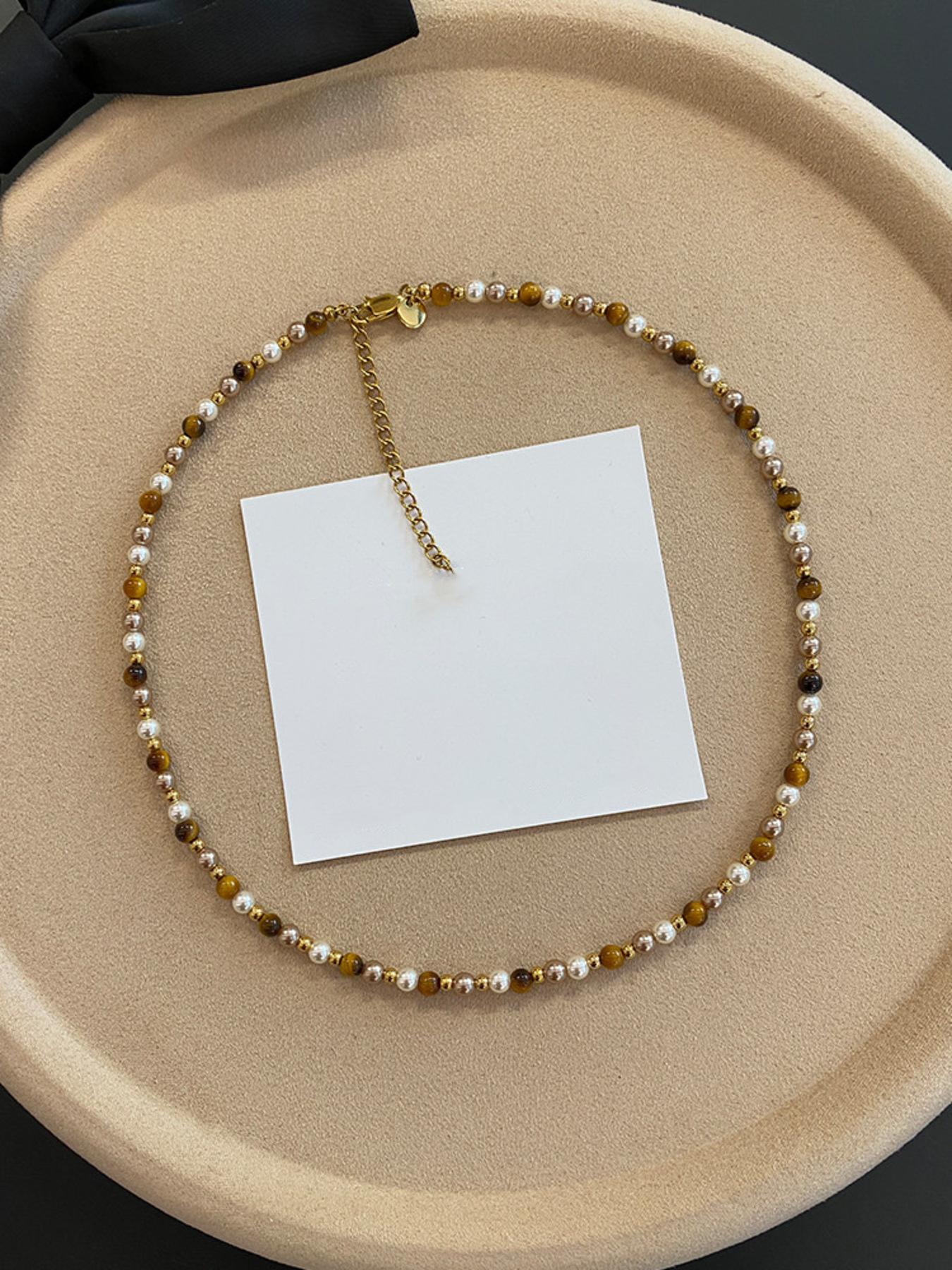Tiger Eye Adjustable Necklace 4