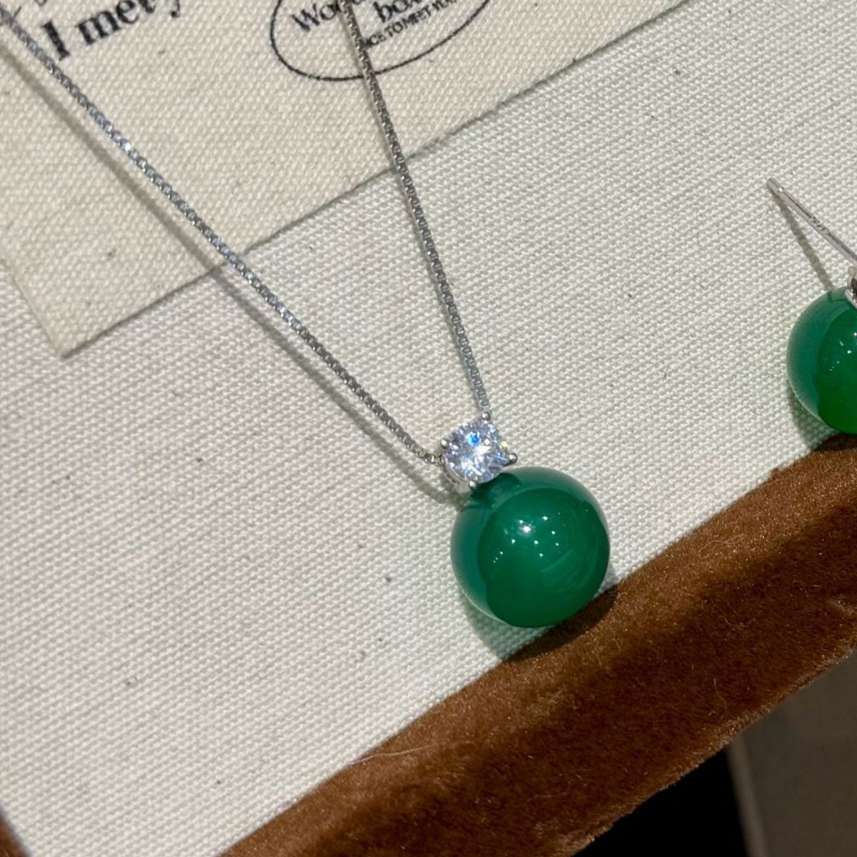 Jade Pendant Necklace 2