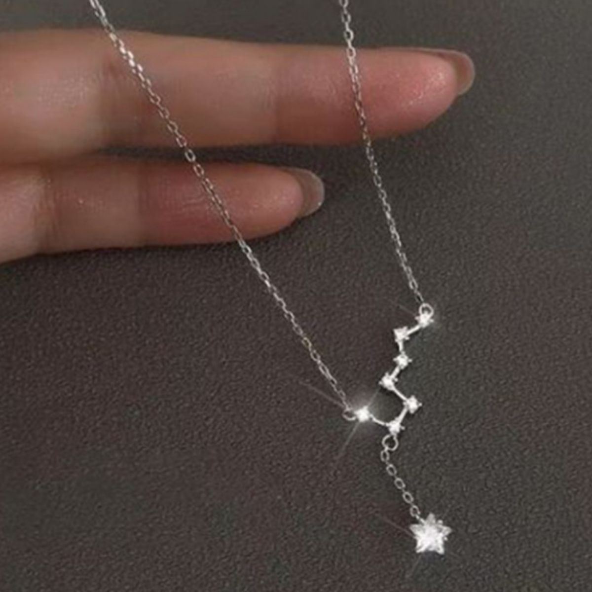 925 Sterling Silver Star Necklace 4
