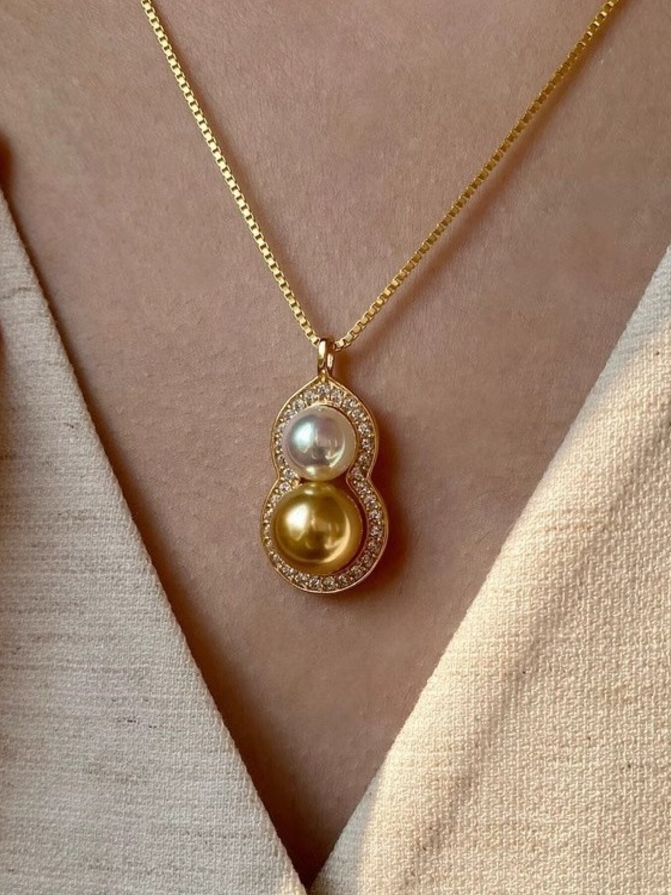 Gourd Pendant Necklace 4