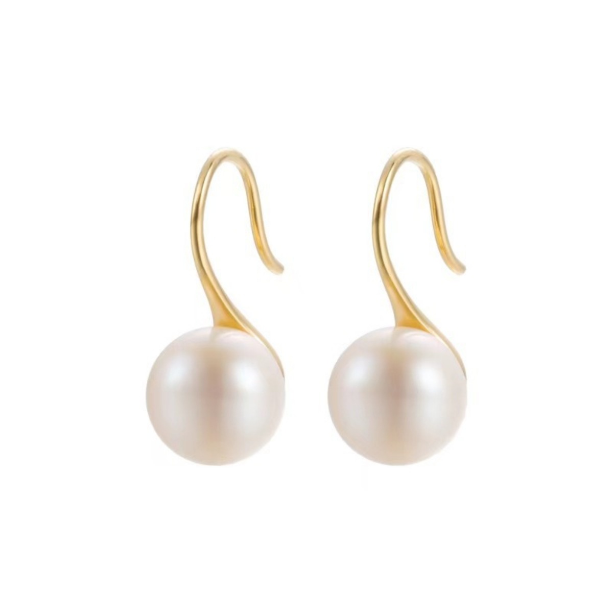 925 Sterling Silver Pearl Drop Earrings 4