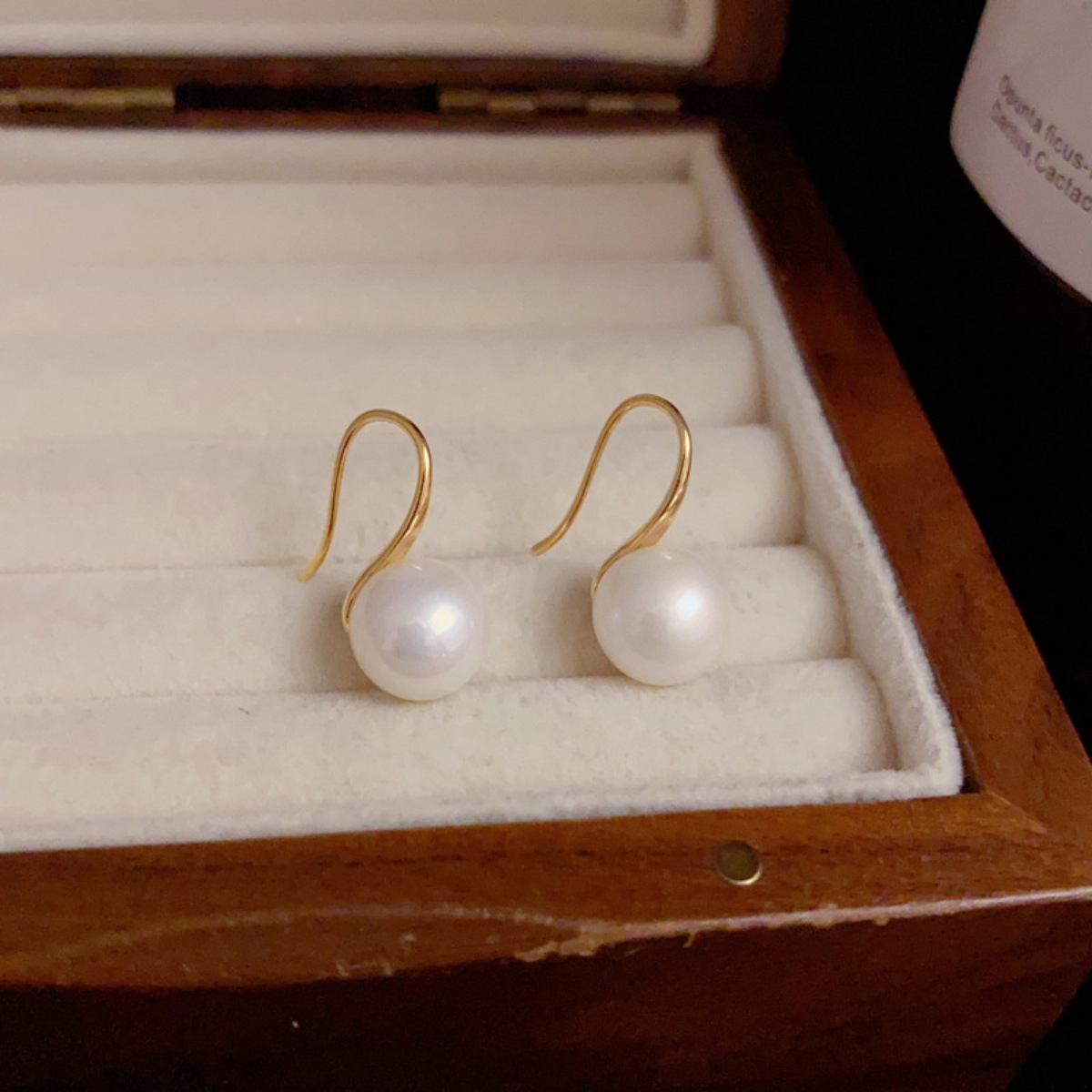 925 Sterling Silver Pearl Drop Earrings 3