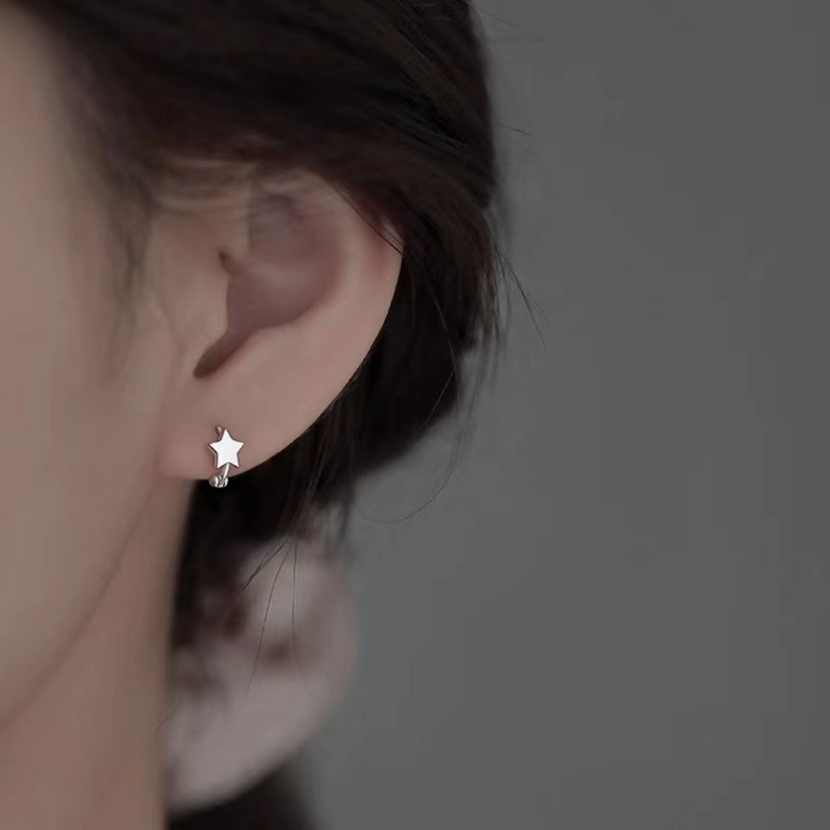 925 Sterling Silver Star Earrings 2