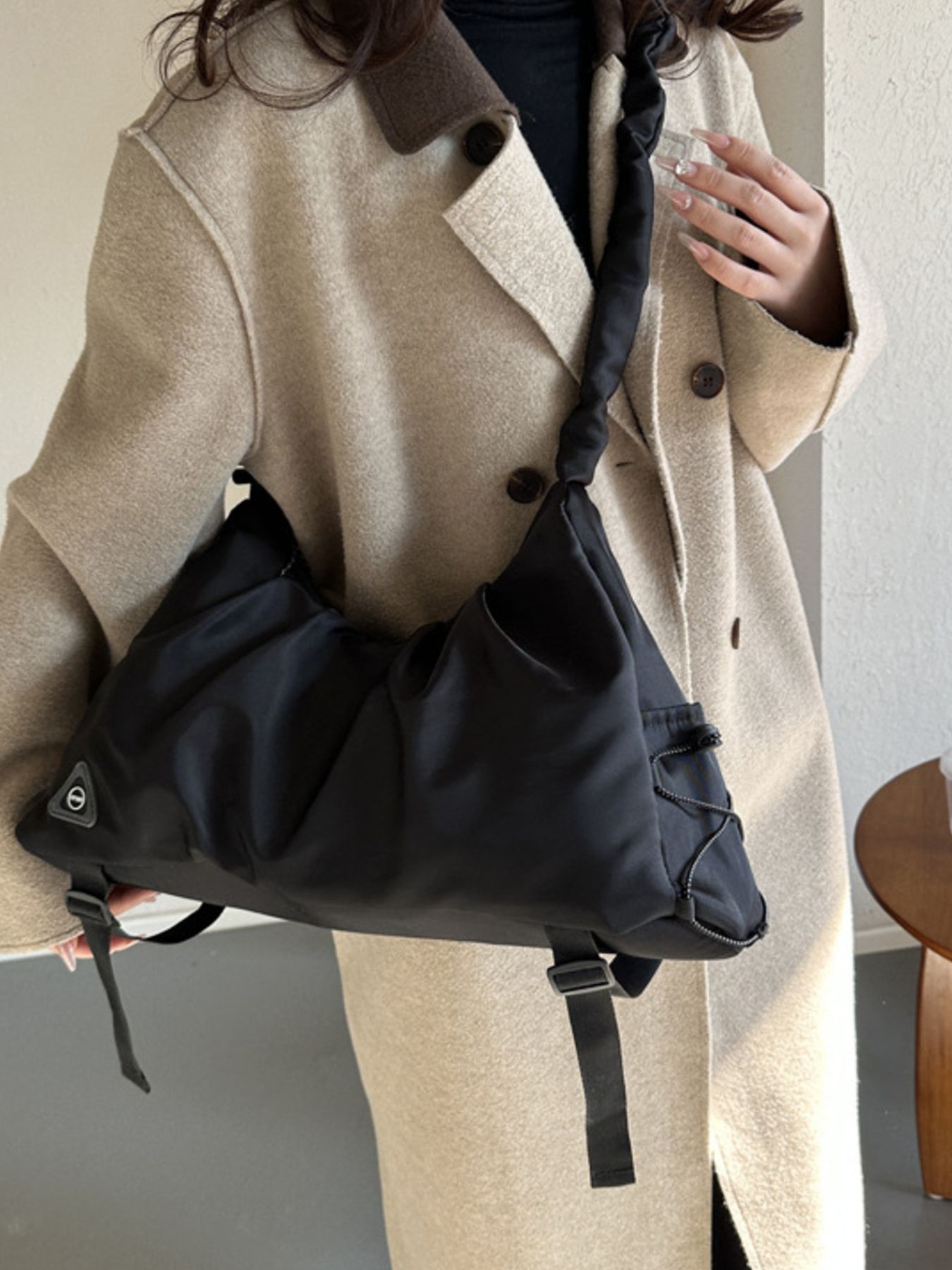 Casual Ruched Shoulder Crossbody Bag 3