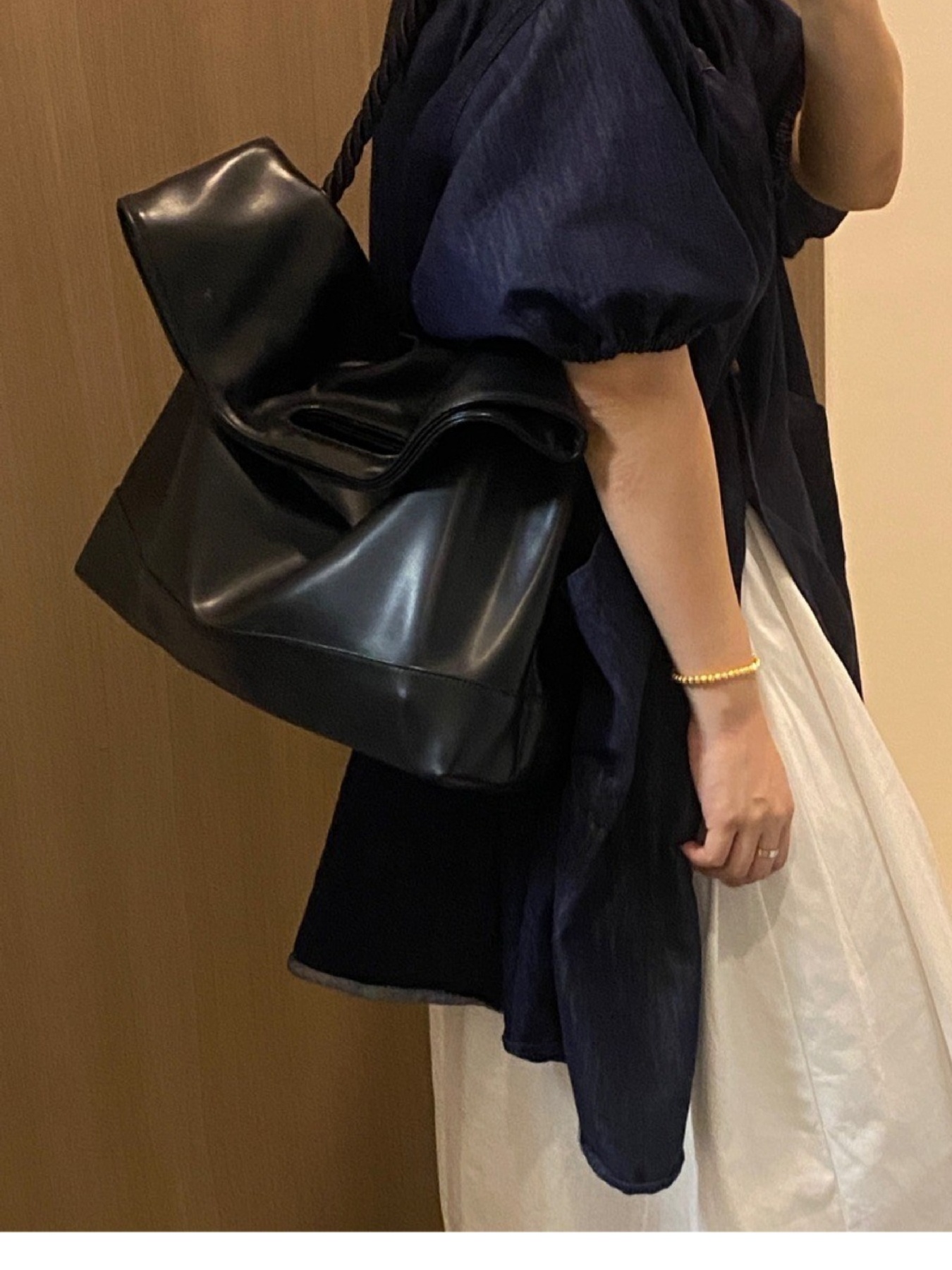 PU Leather Oversized Tote Bag 4