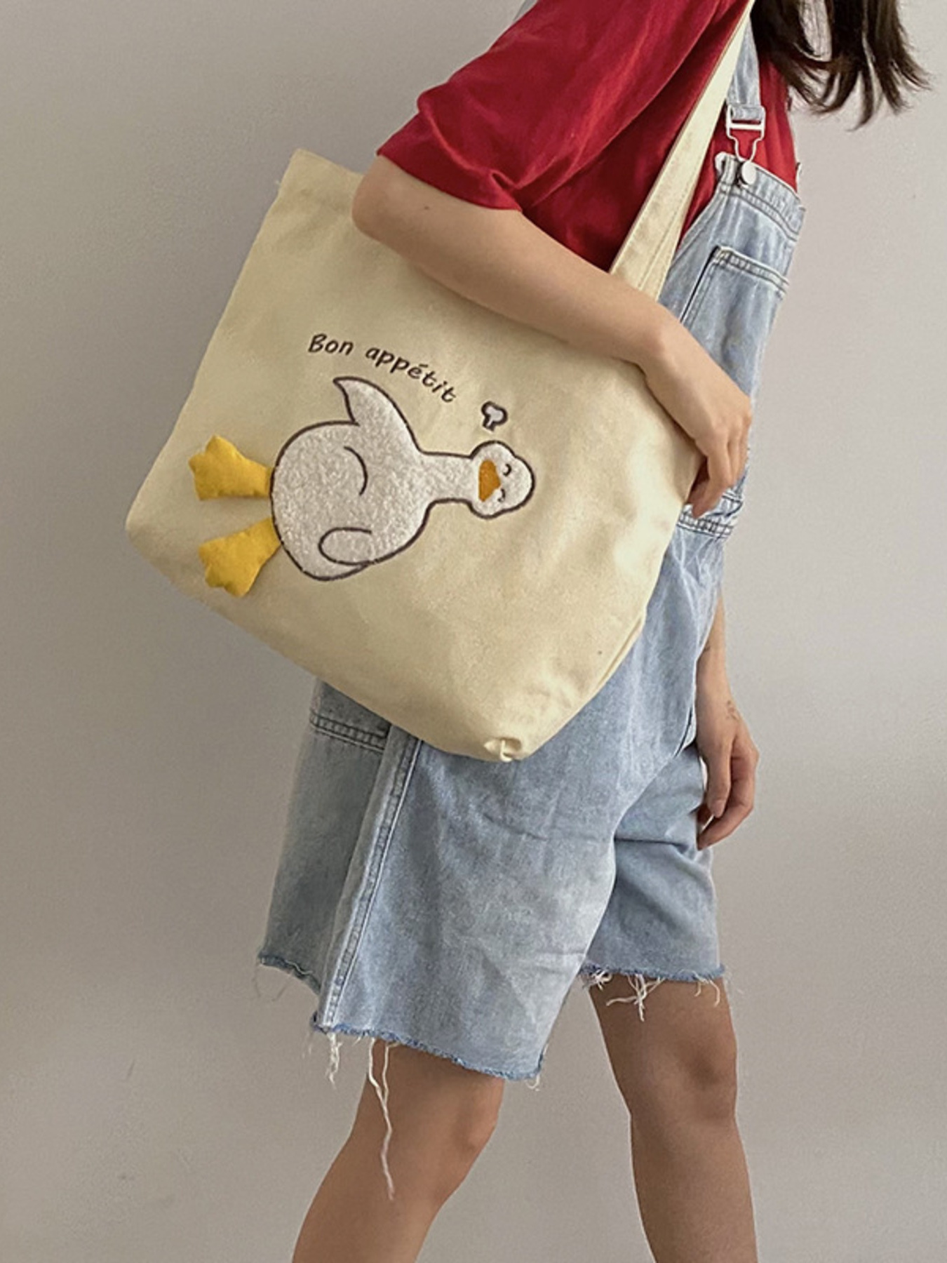Duck Canvas Tote Bag 3