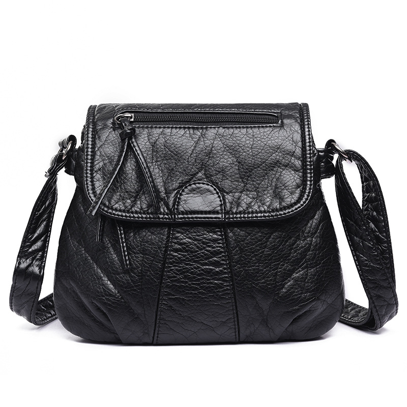 Leather Adjustable Strap Crossbody Bag 4