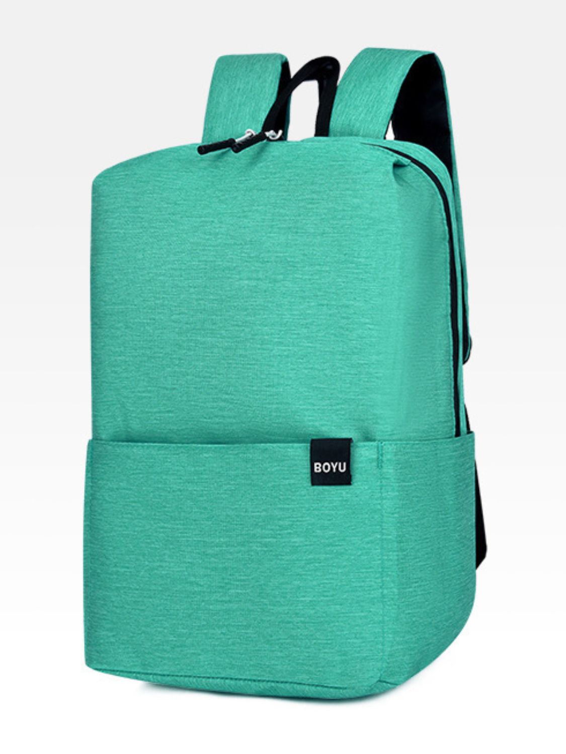 Solid Color Nylon Backpack Bag 3