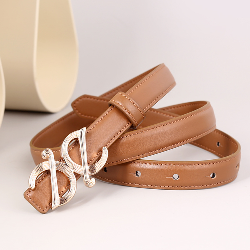 Buckle Leather Belt 4