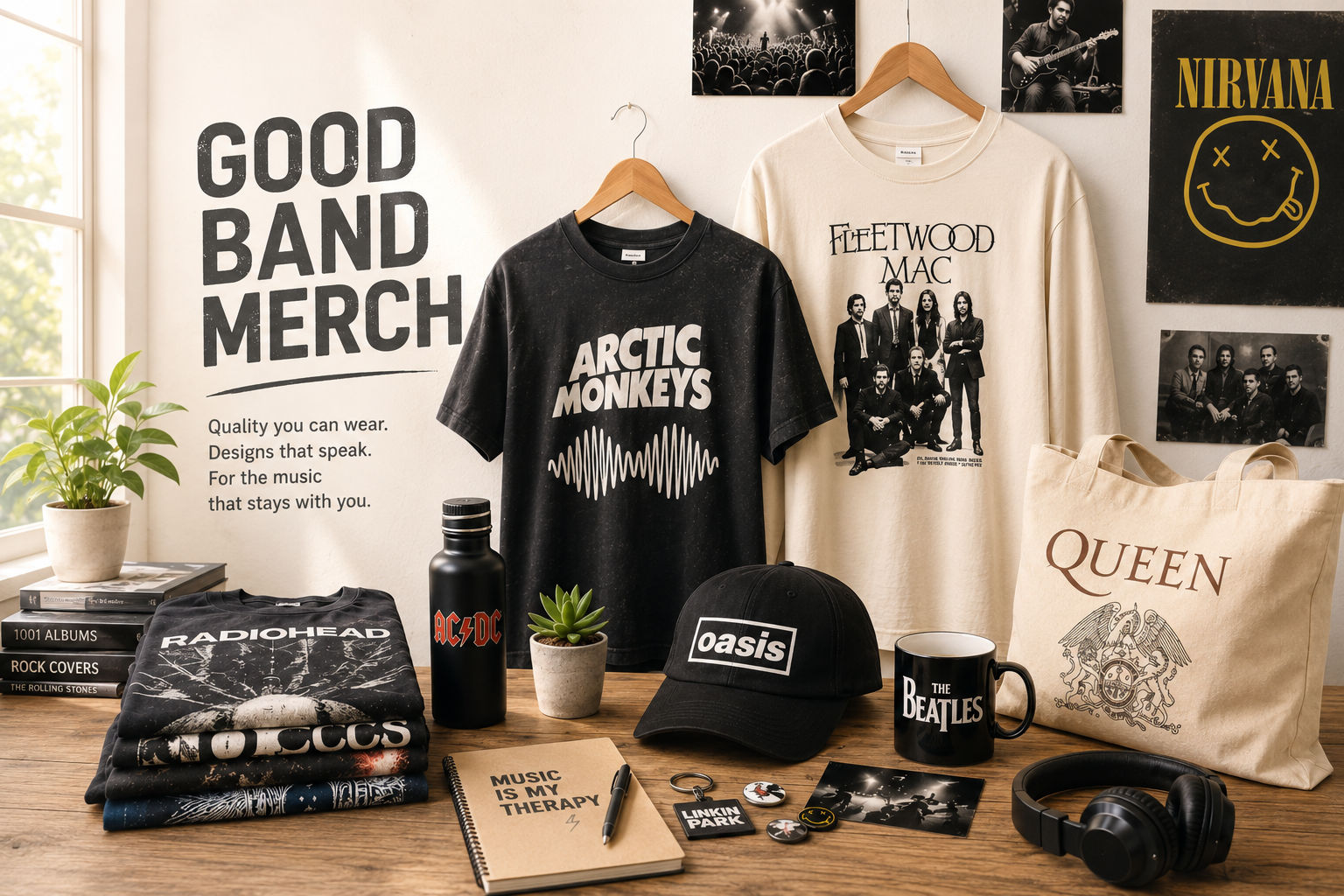 What makes a good band merch