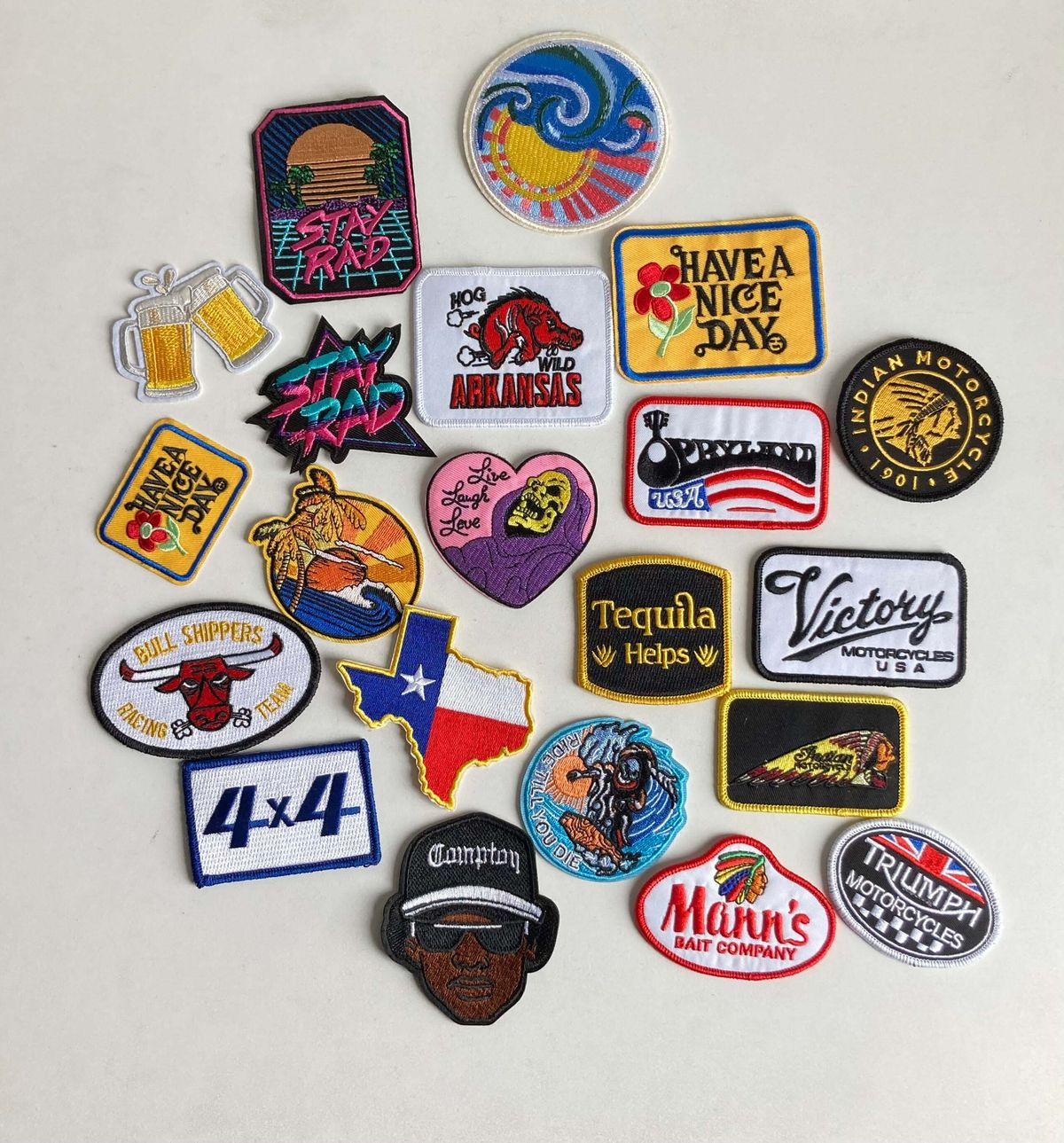 Band merch ideas: Embroidered Patches
