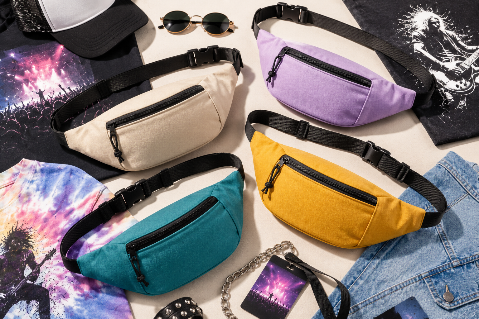 Band merch ideas: Waist Packs