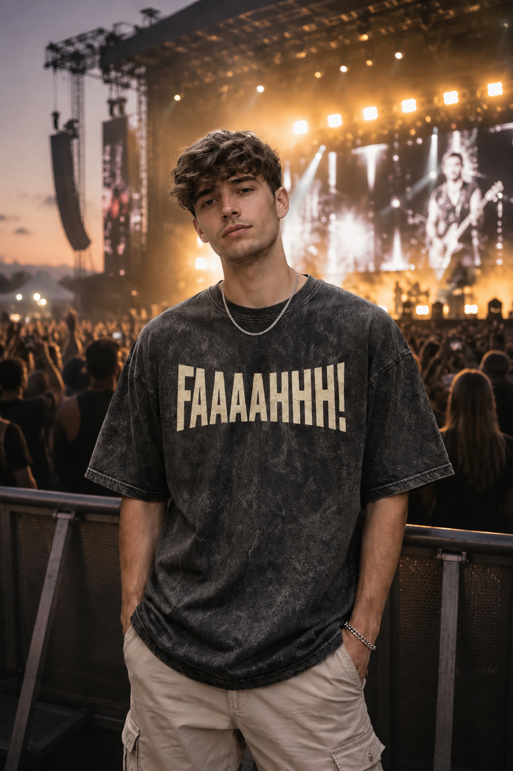 Heavyweight Acid Wash T-shirt
