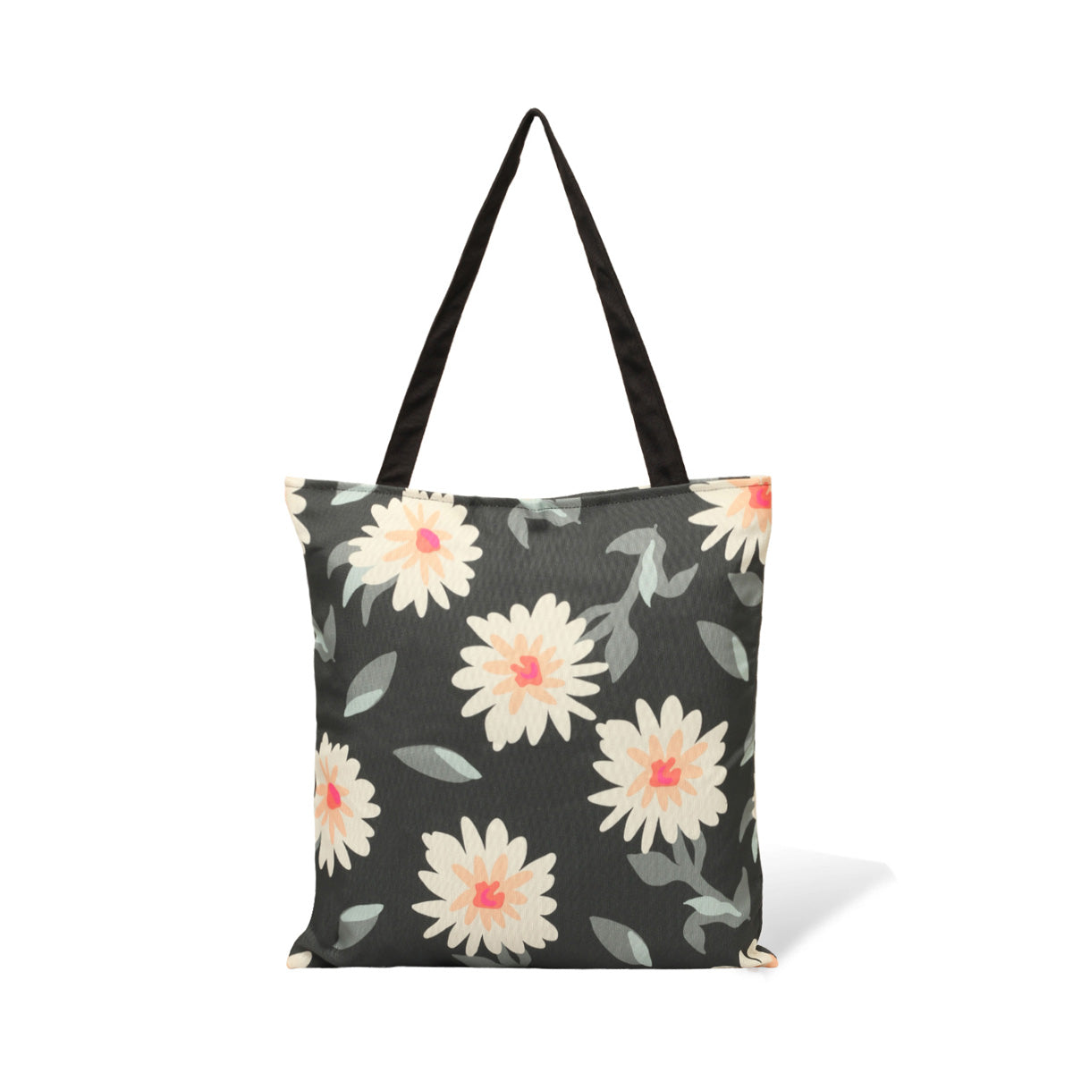 Fields of Daisy Canvas Tote Bags 4