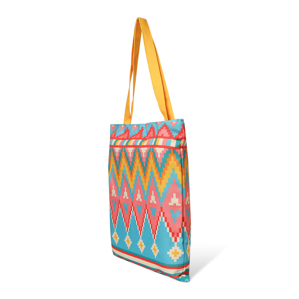 Vibrant Art Cotton Canvas Tote Bags 5