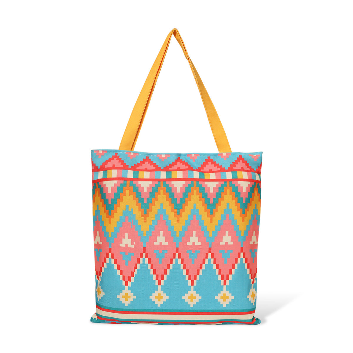 Vibrant Art Cotton Canvas Tote Bags 3