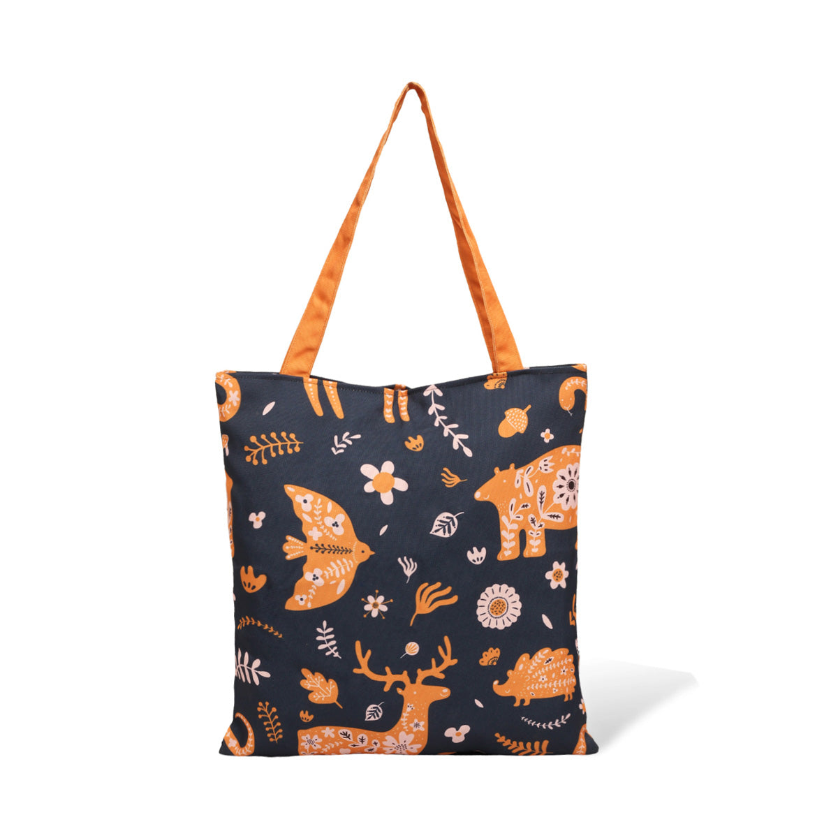 Mystic Animals Cotton Canvas Tote Bags 3